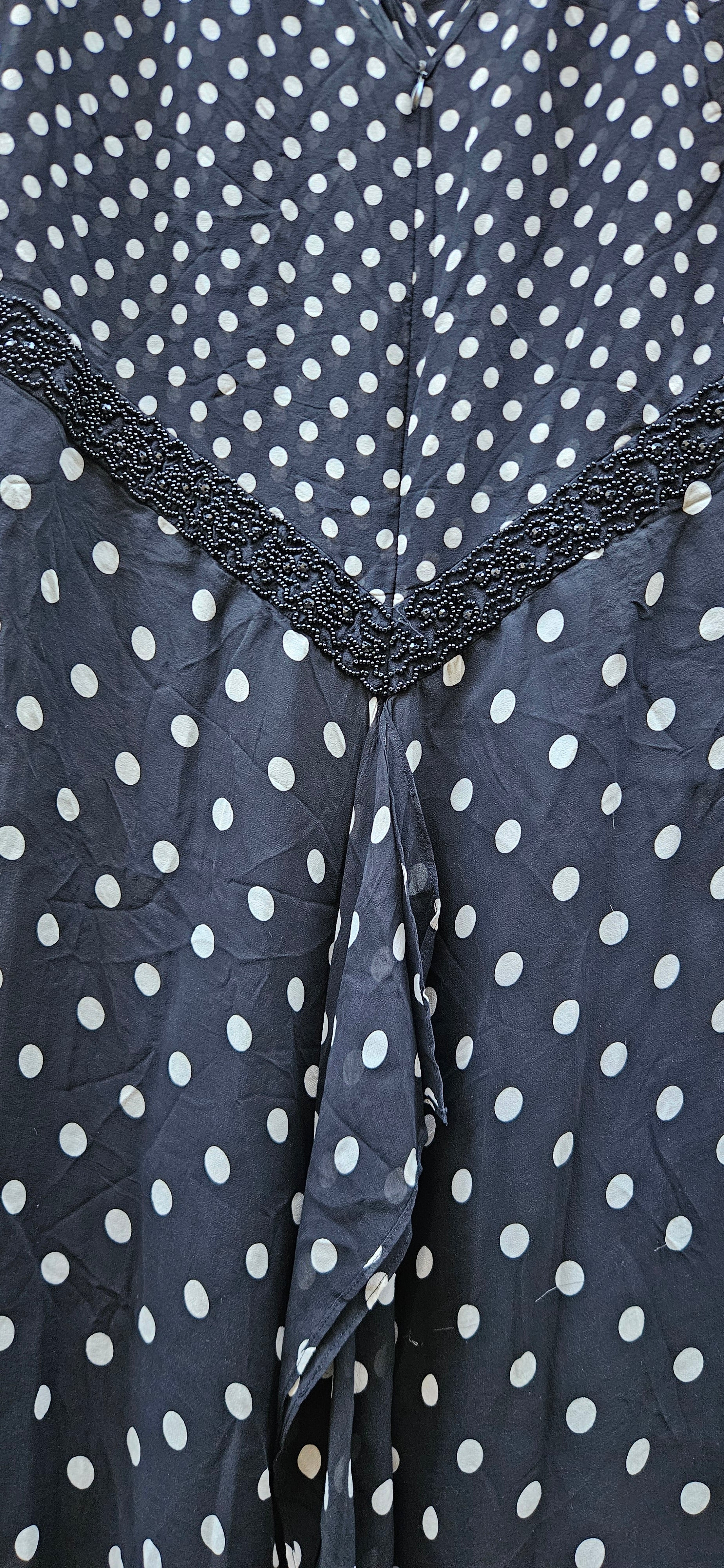 Black Polka Dots Dress
