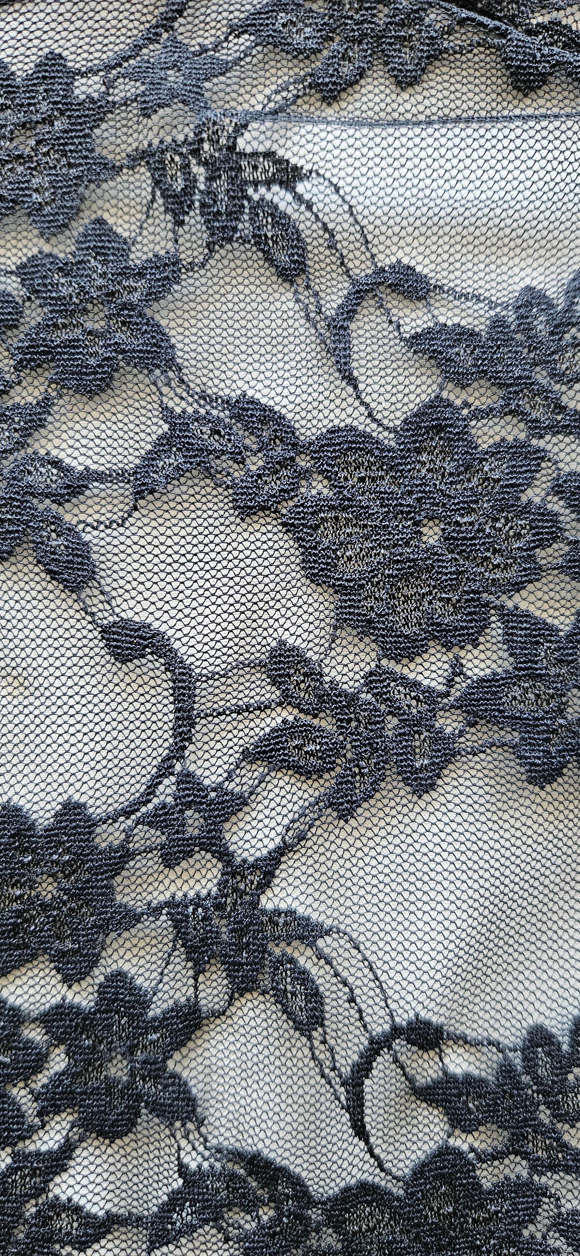 Black Lace Overlay Dress