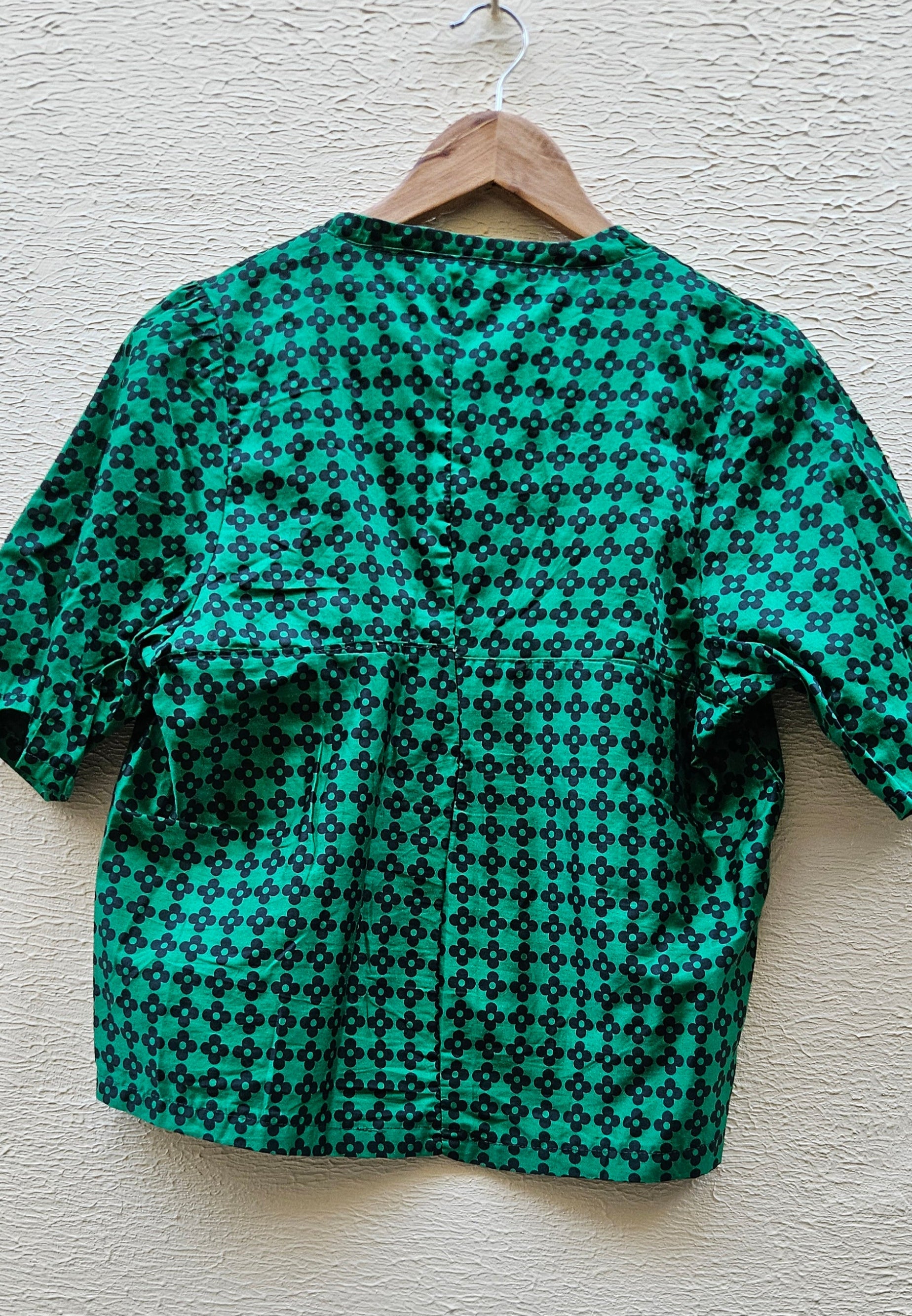 Retro Flora Blouse