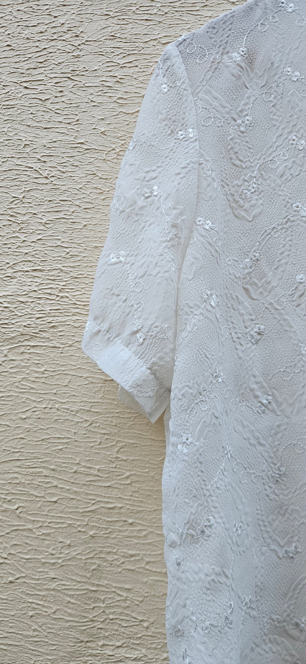 Vintage White Lace Blouse