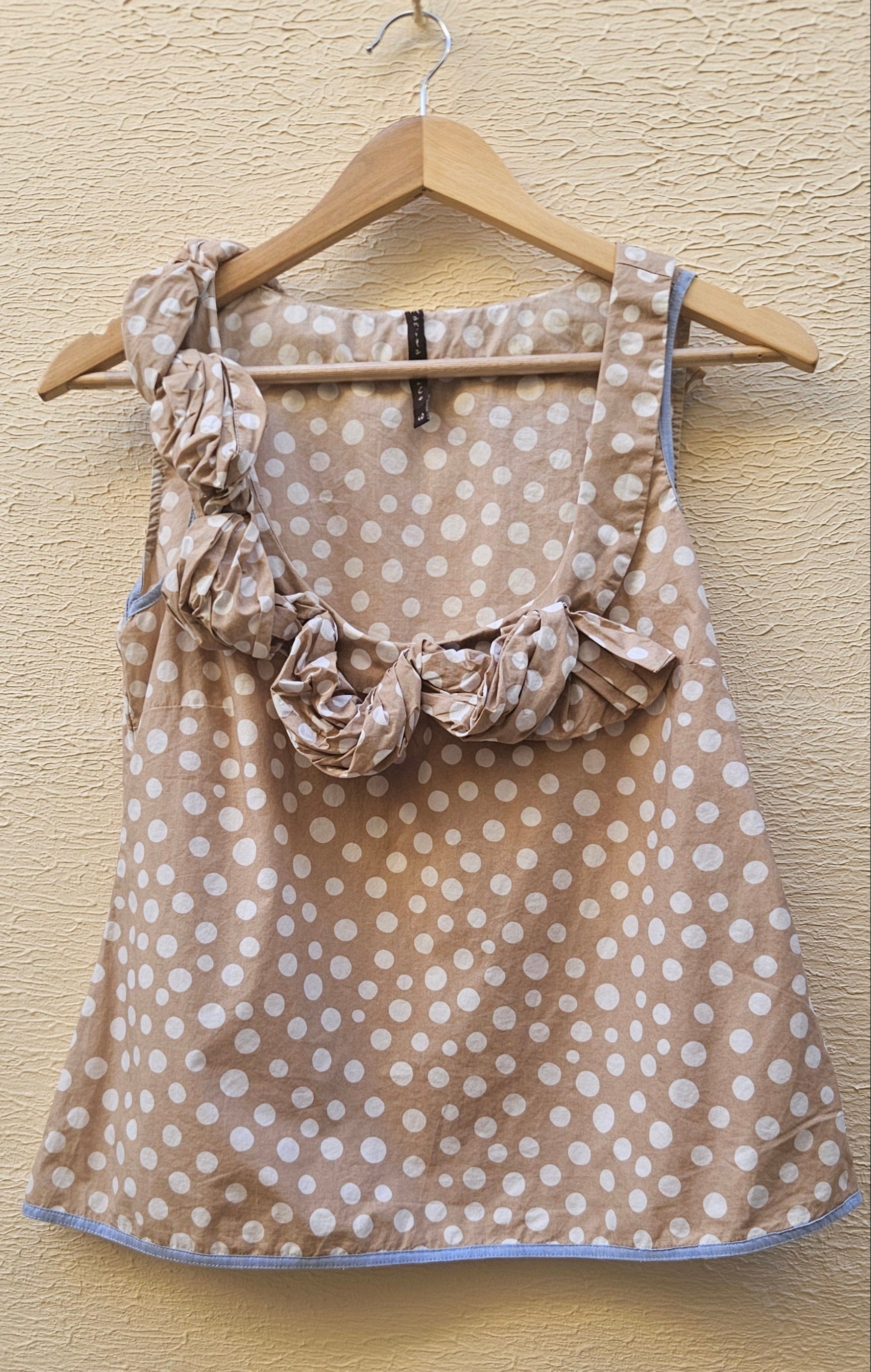 Manila Grace Polka Dots Top