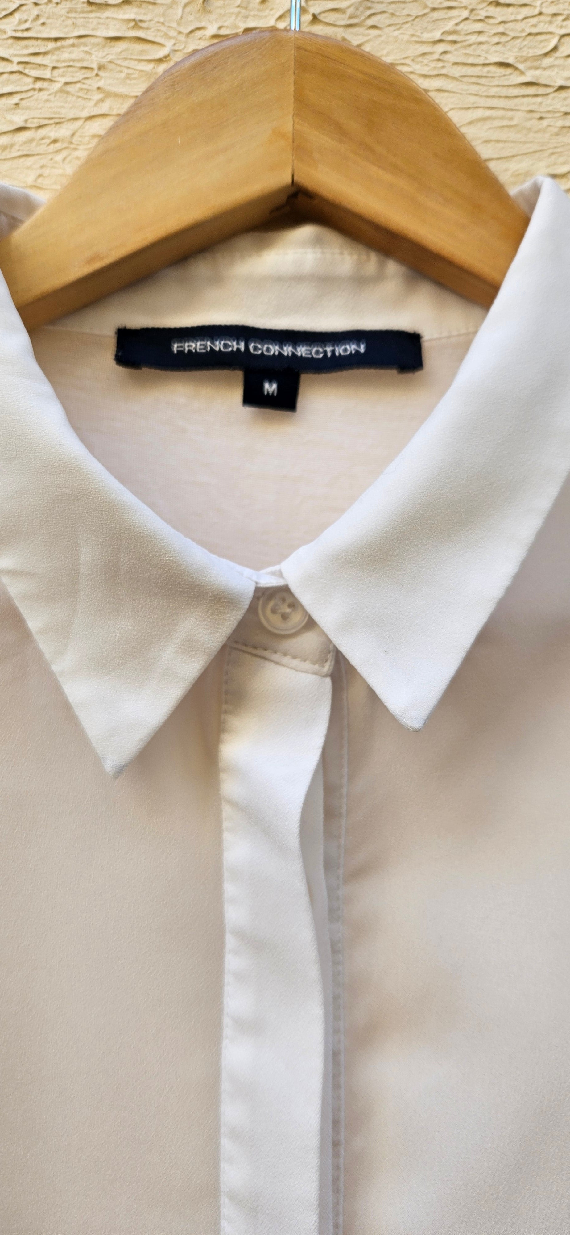 White Pleated Sleeve Blouse