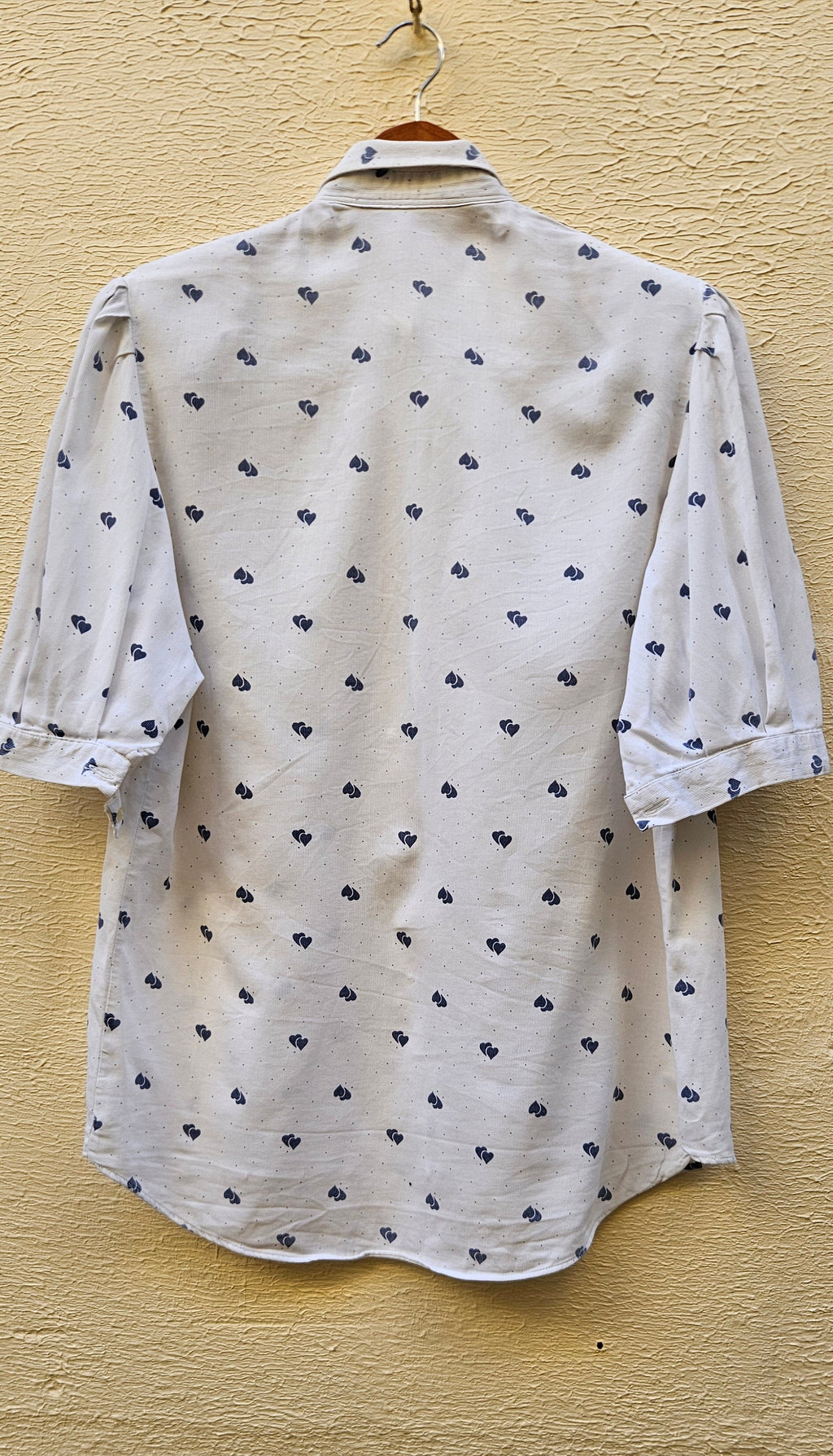 Vintage Heart Printed Shirt