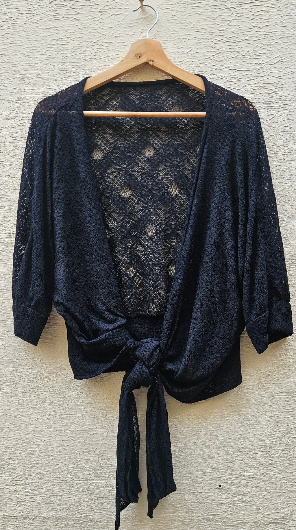 Black Lace Cardigan