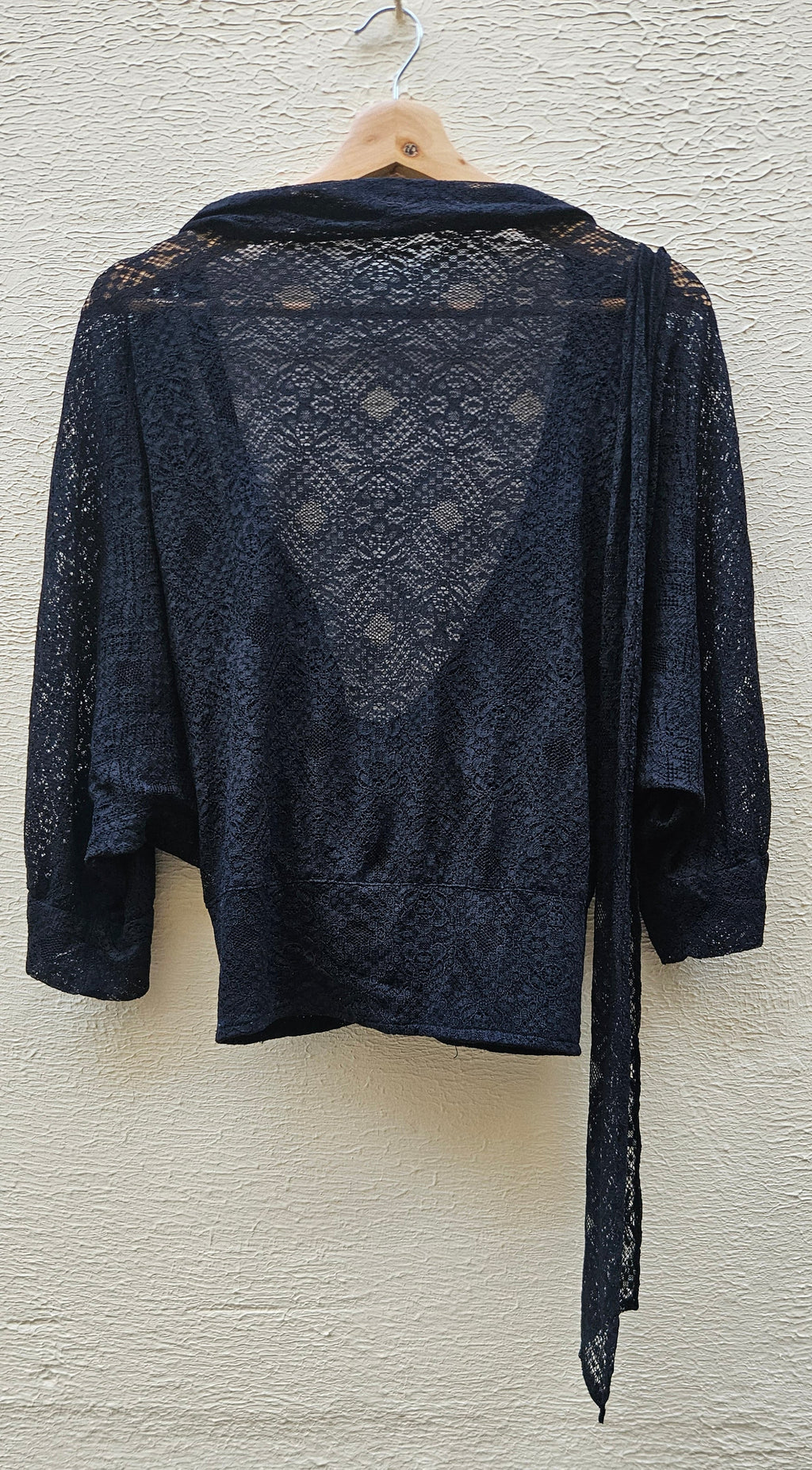 Black Lace Cardigan