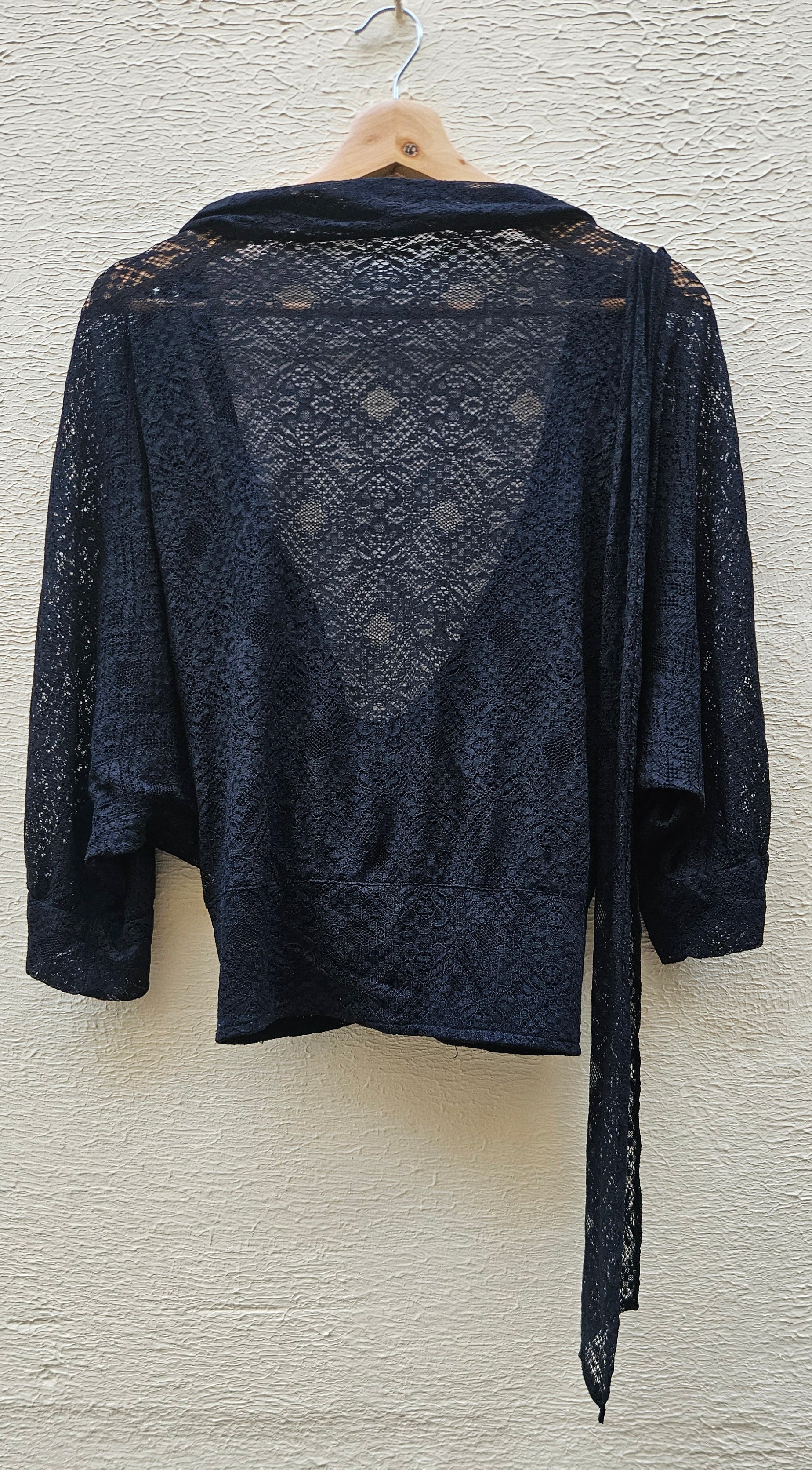Black Lace Cardigan