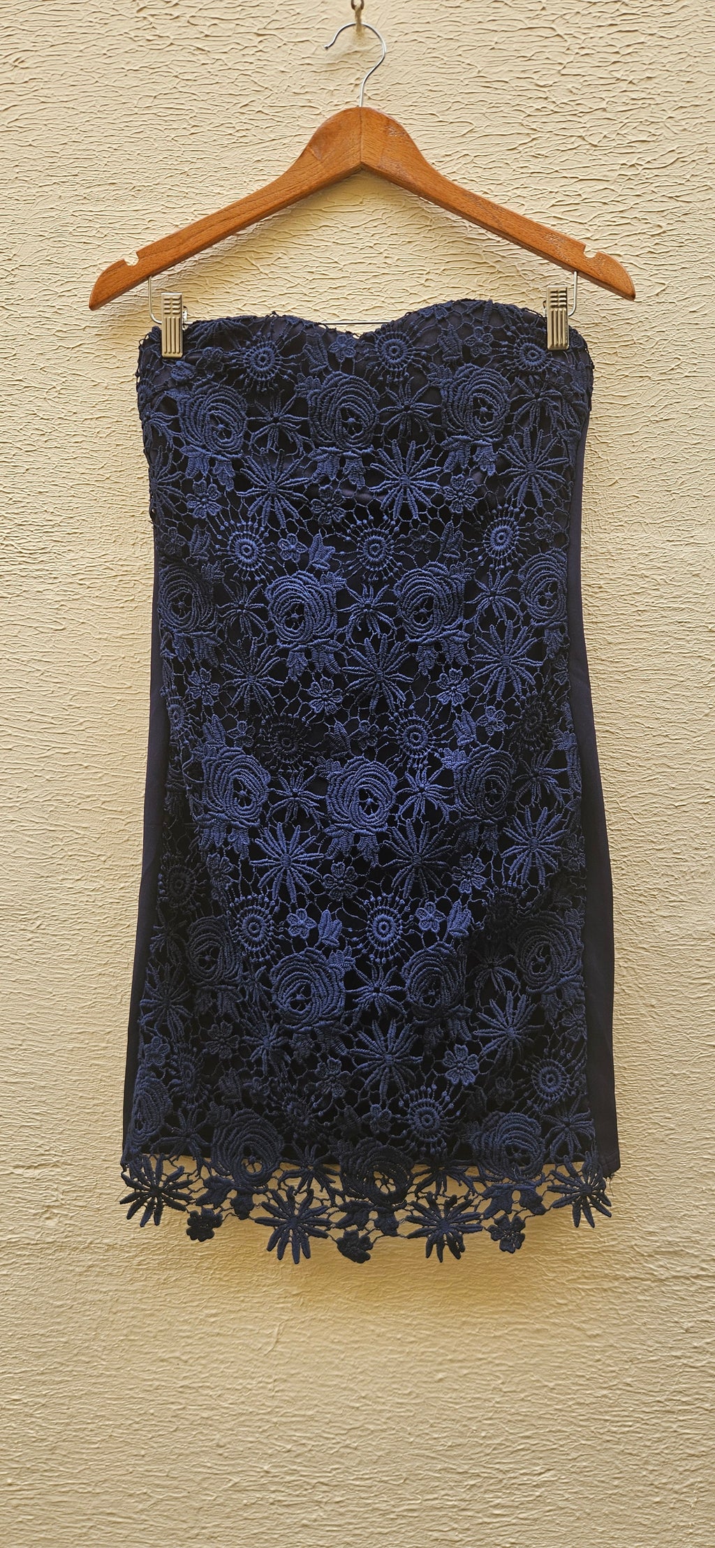 Navy Lace Dress