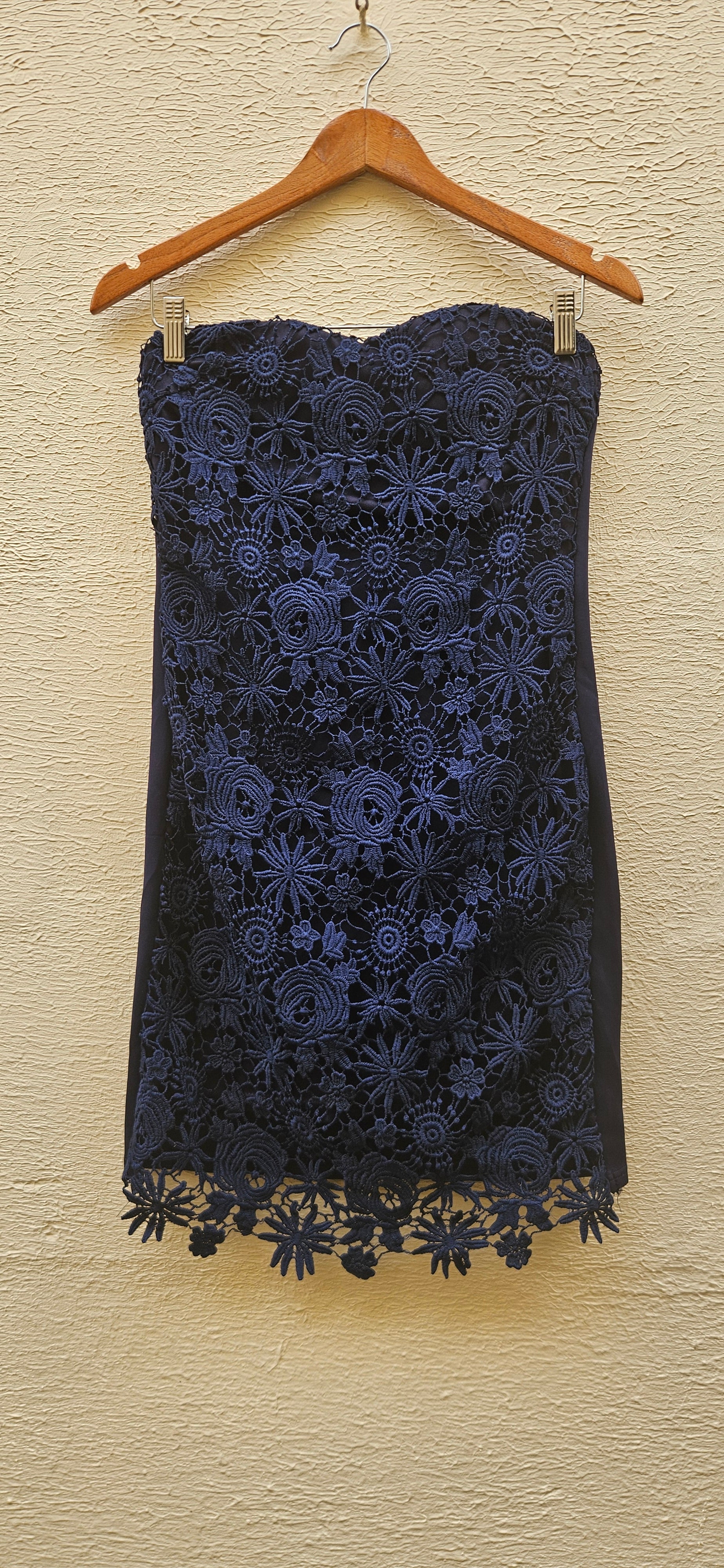 Navy Lace Dress