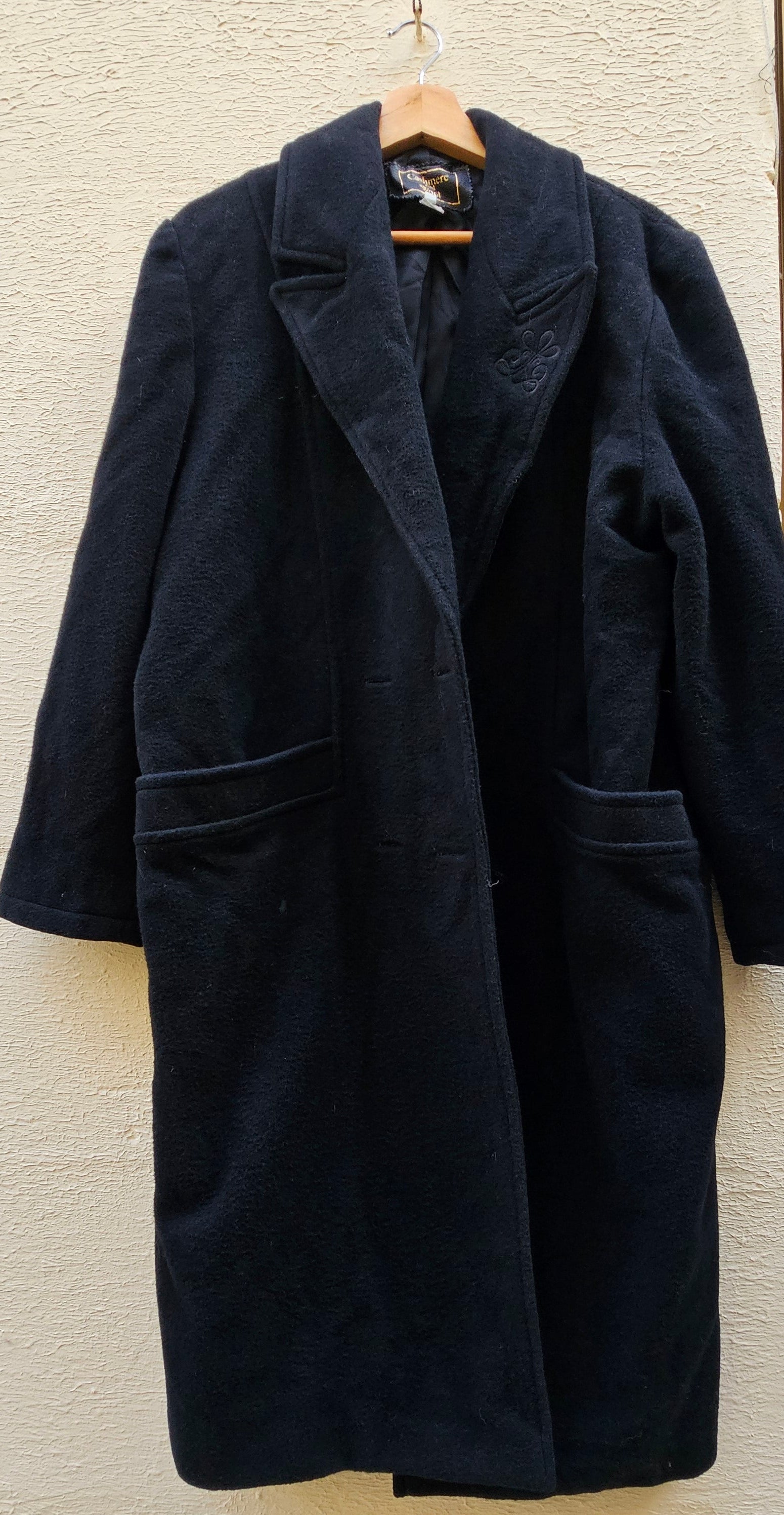 Black Longline Coat
