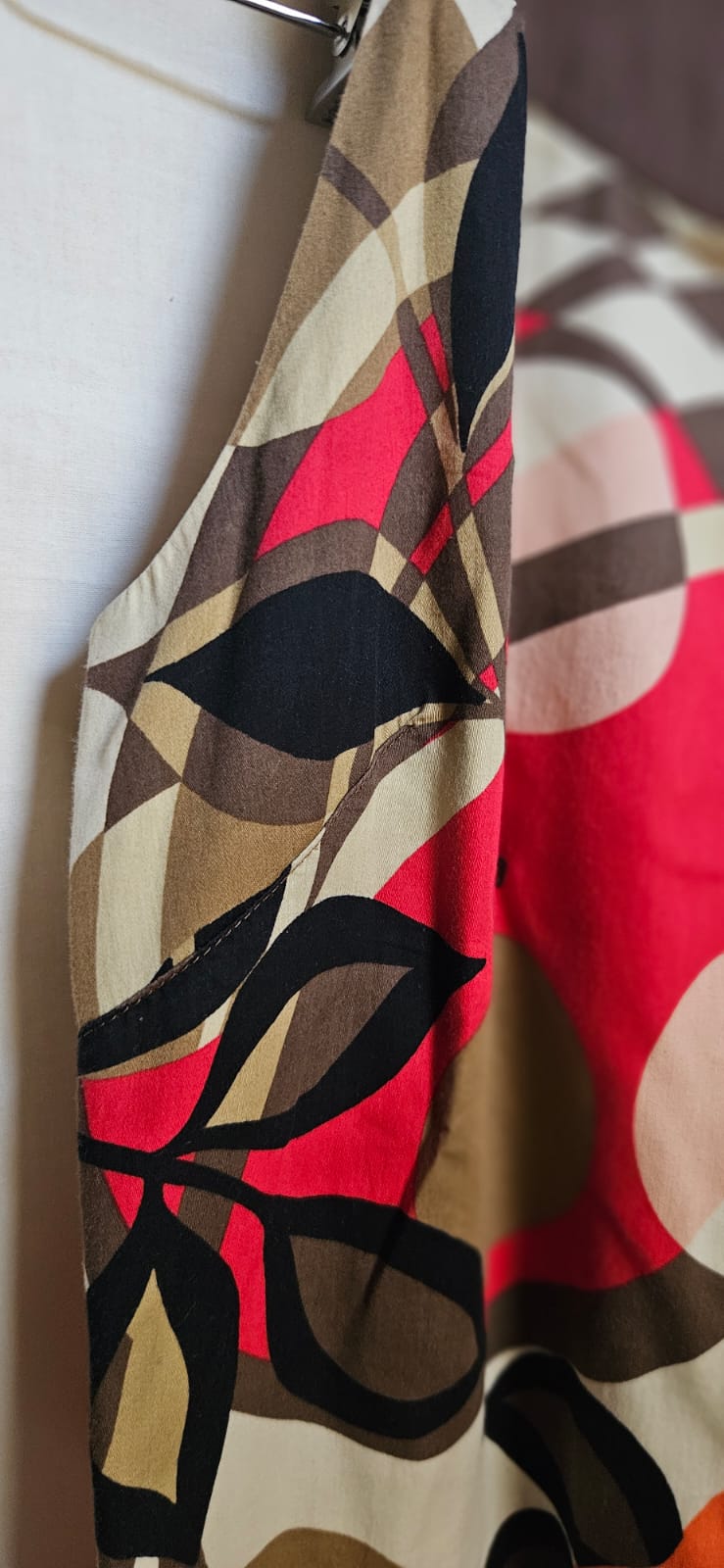 Retro Floral Print Shift Dress