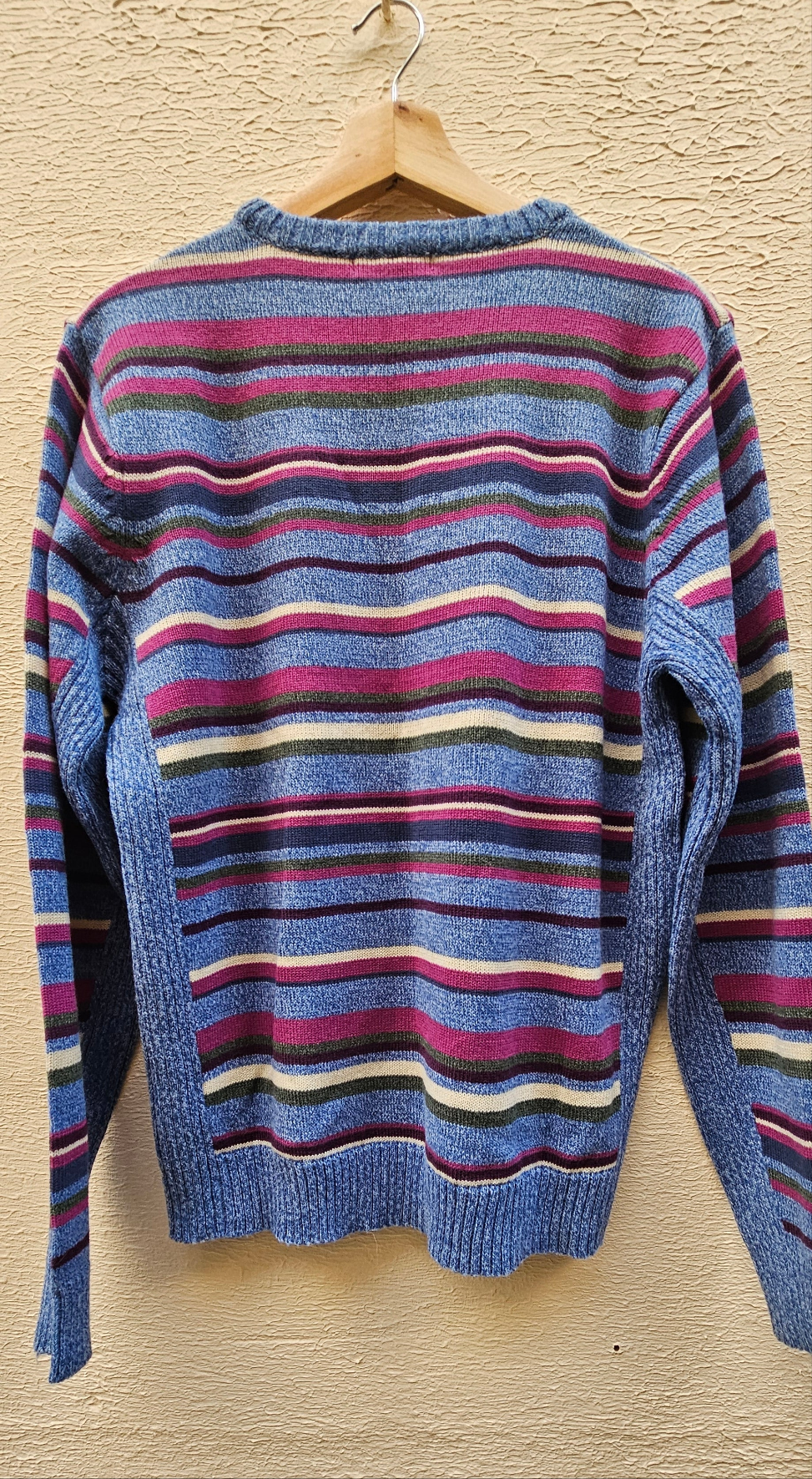 Vintage Colourful Striped Knit Sweater