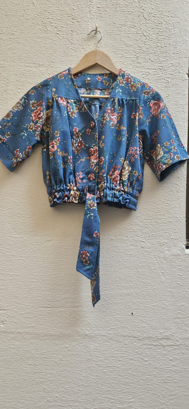 Vintage Floral Crop Top