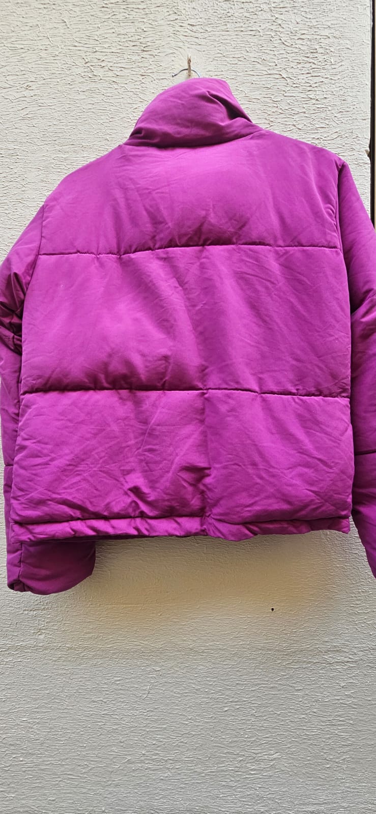 Hot Pink Puffer Jacket