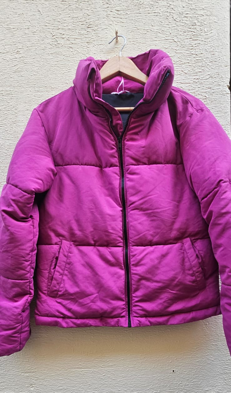 Hot Pink Puffer Jacket