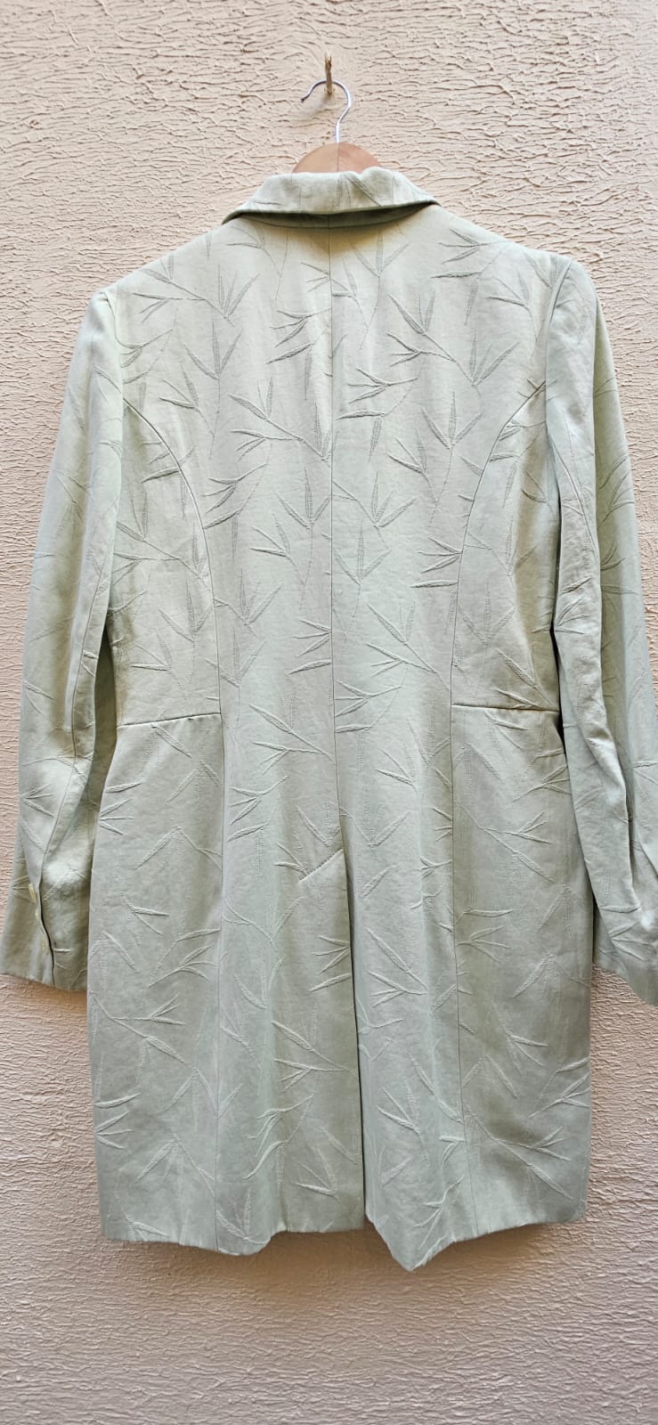 Long Pale Green Blazer
