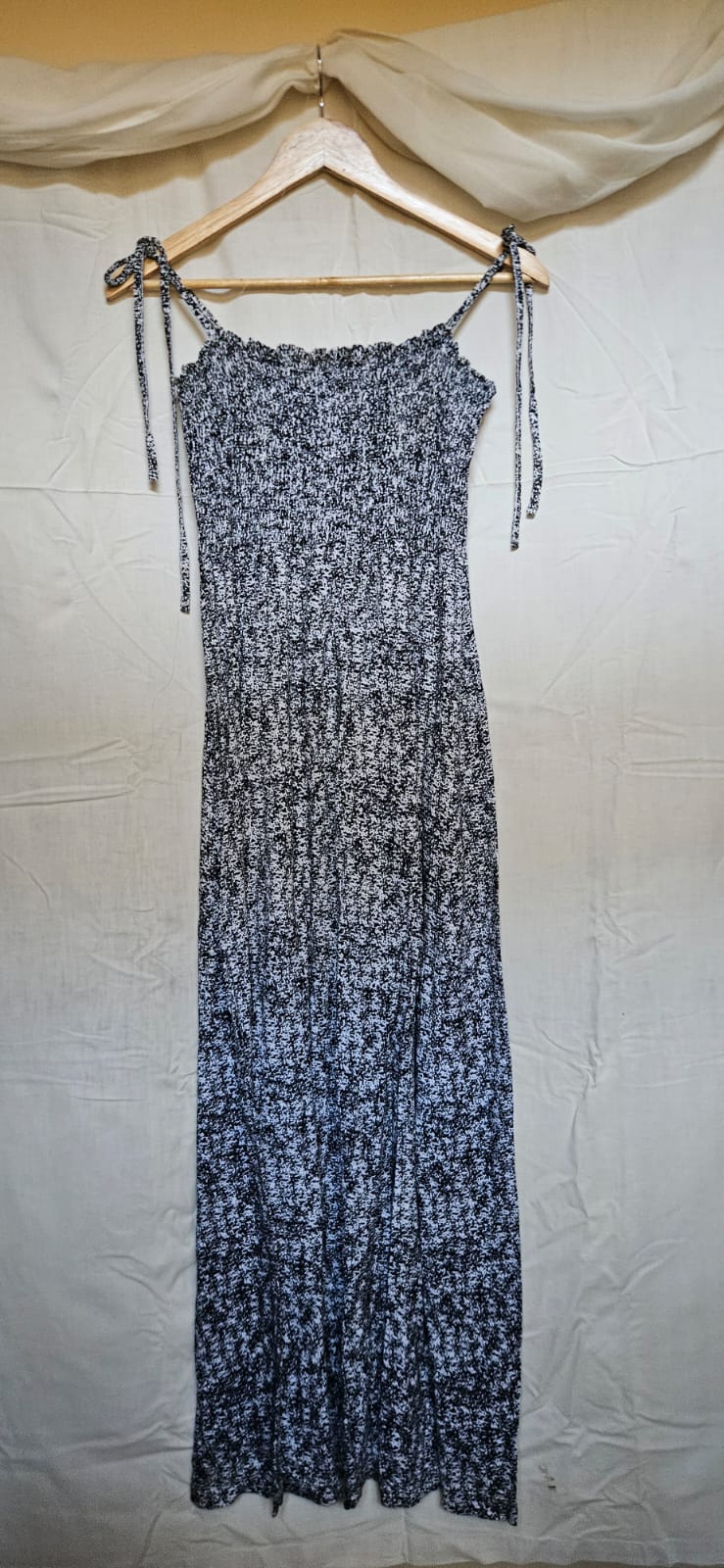Black Floral Maxi Dress