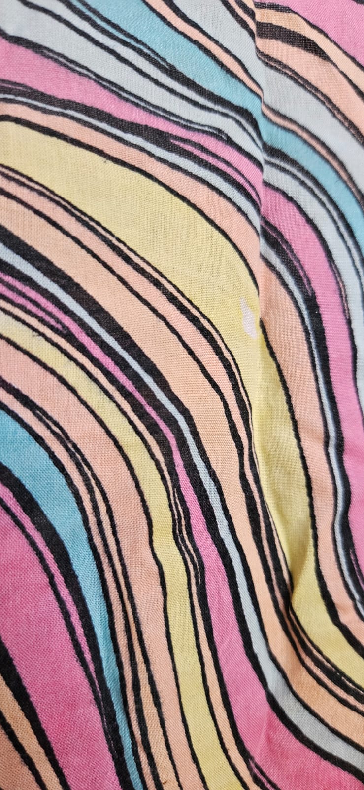 Multicolour Wave Print Playsuit