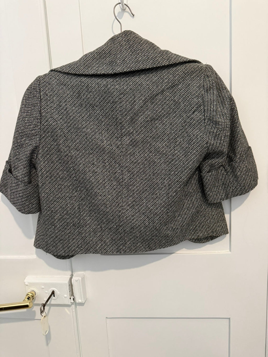 Bedo Cropped Tweed Blazer – Poppy's Closet