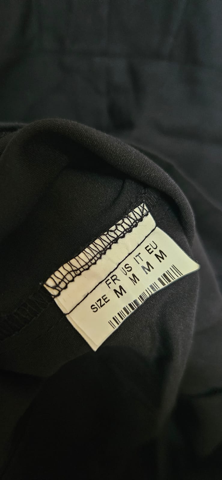 Dress size label - FR US IT EU size M