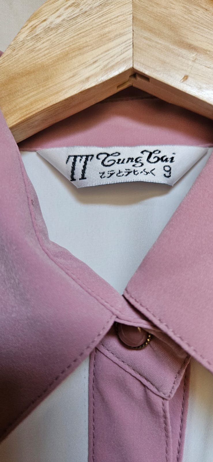 TT Tung Tai brand label - size 9