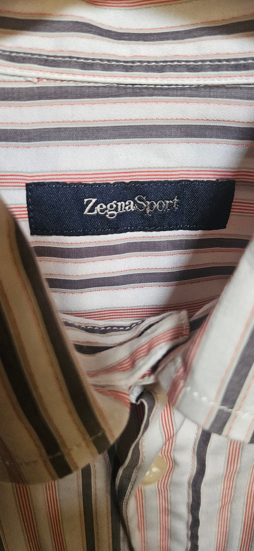 Zegna Sport Striped Shirt