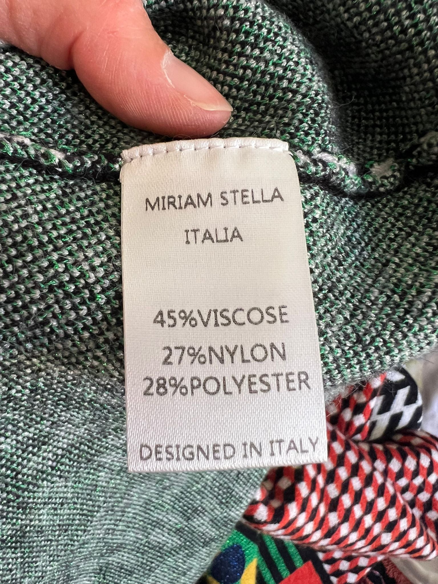Miriam Stella Geometric Knit Maxi Dress - Mireille's Closet