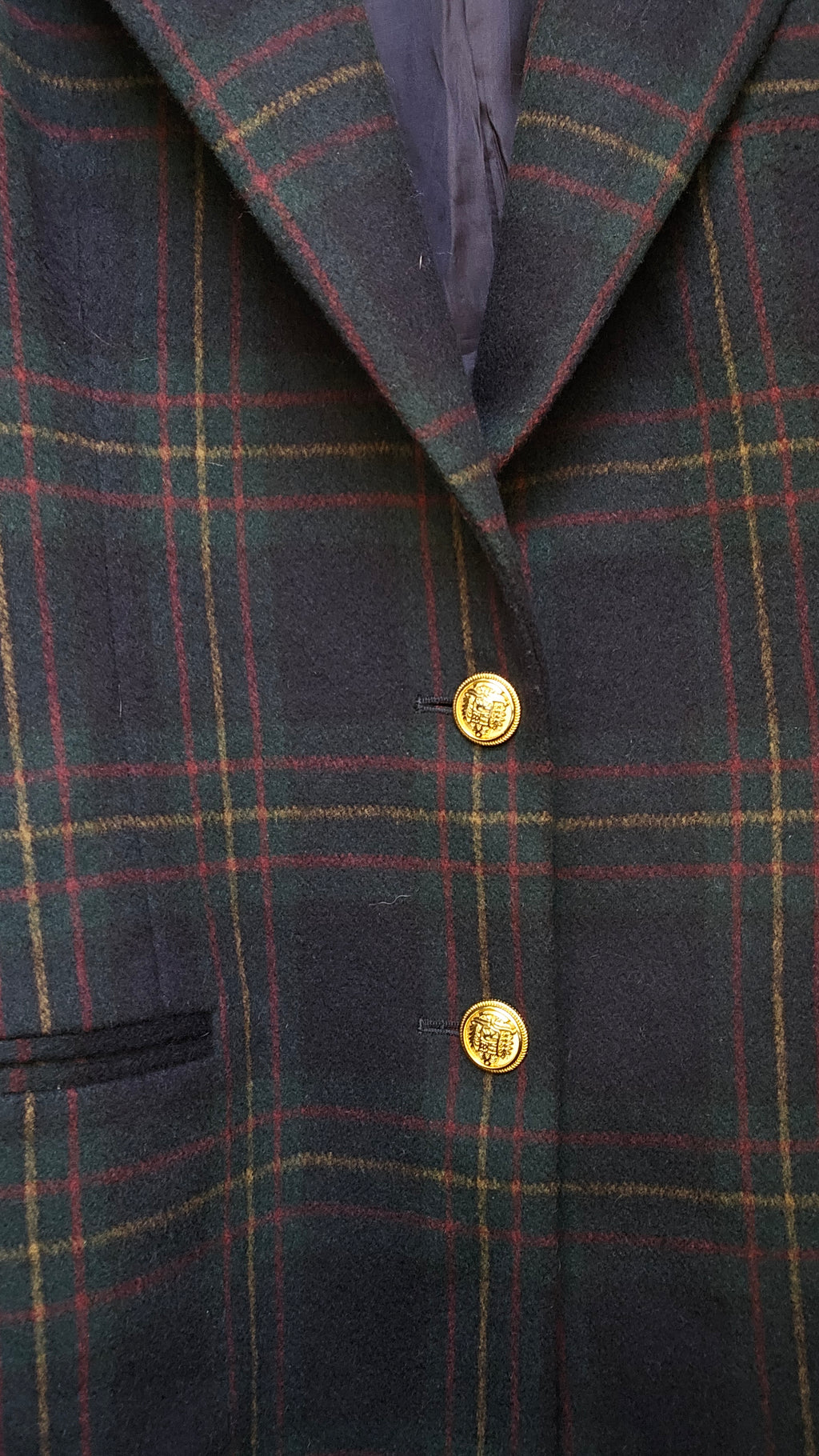 Luisa Spagnoli Check Blazer