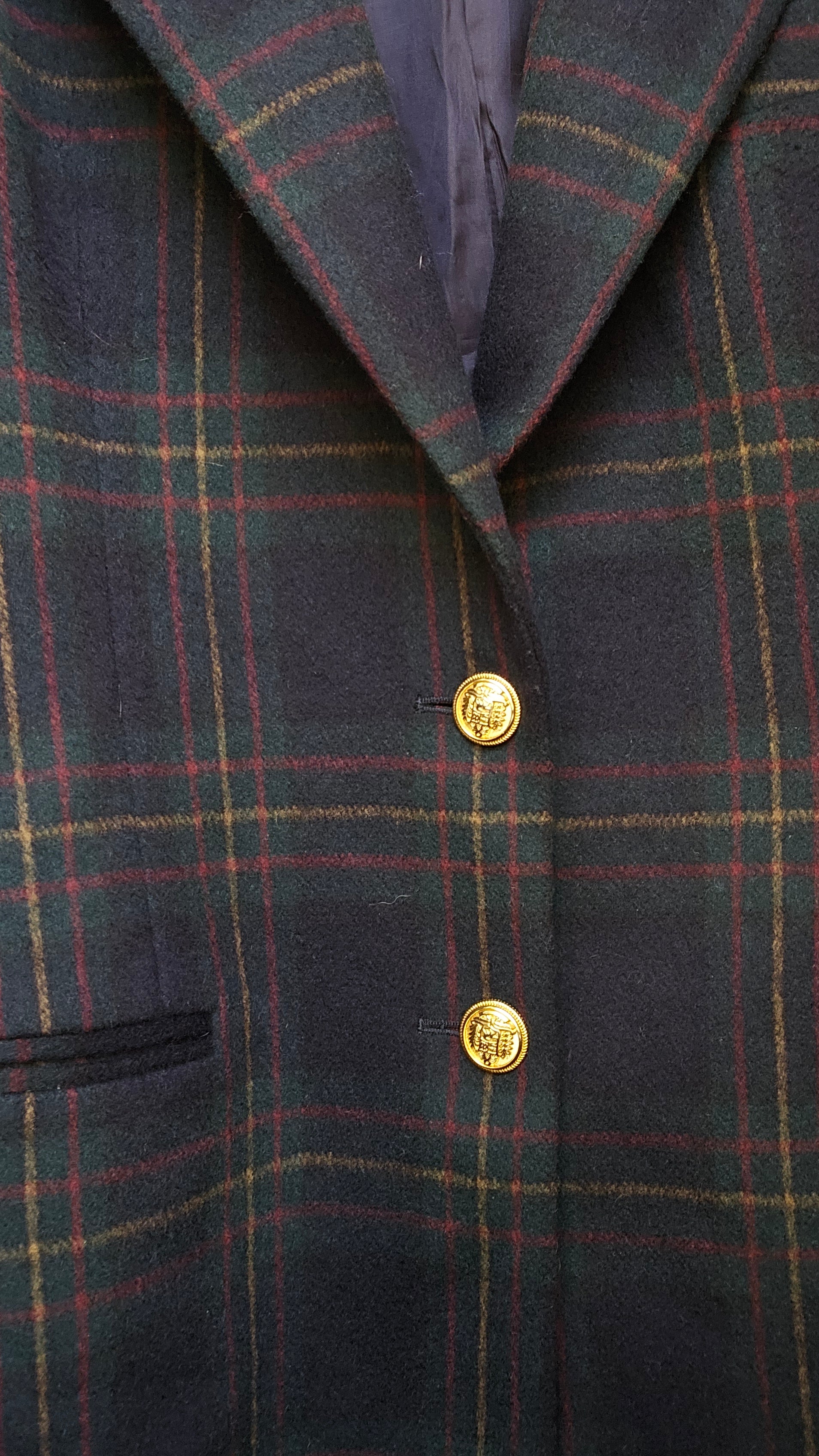 Luisa Spagnoli Check Blazer