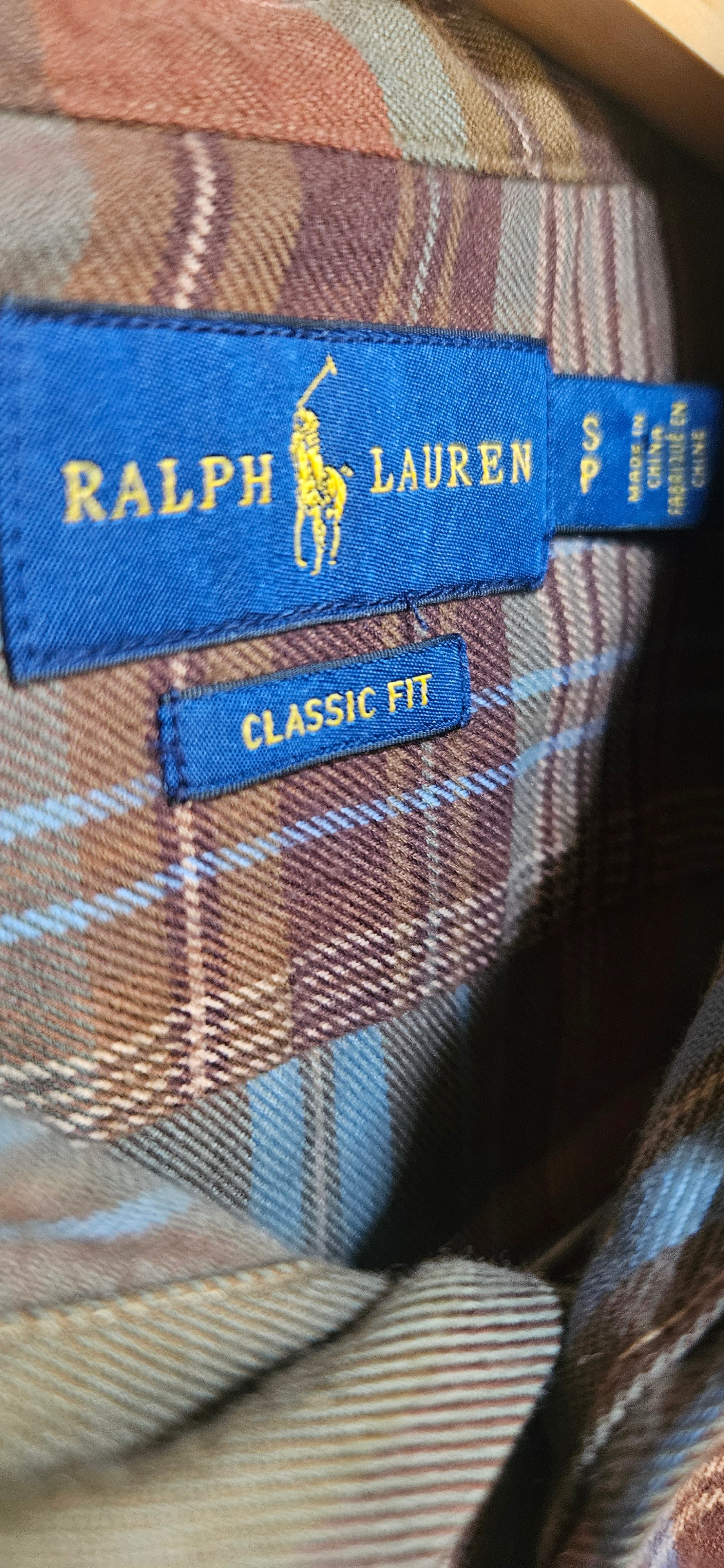 Ralph Lauren Classic Fit Plaid Shirt