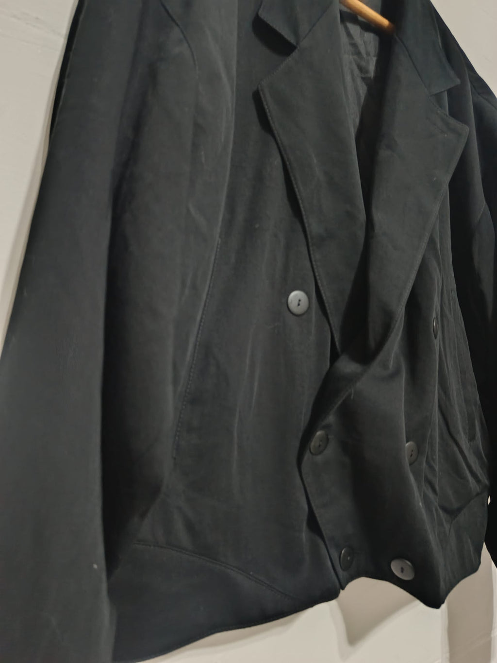 Vintage Manhattan Club Double Breasted Blazer Black