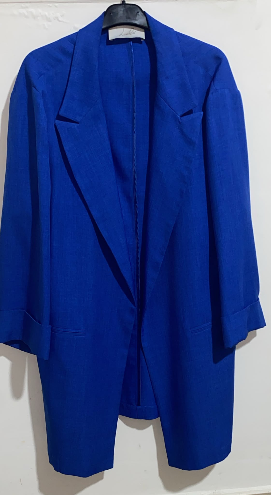 Lizalù Royal Blue Blazer - Ella's Closet