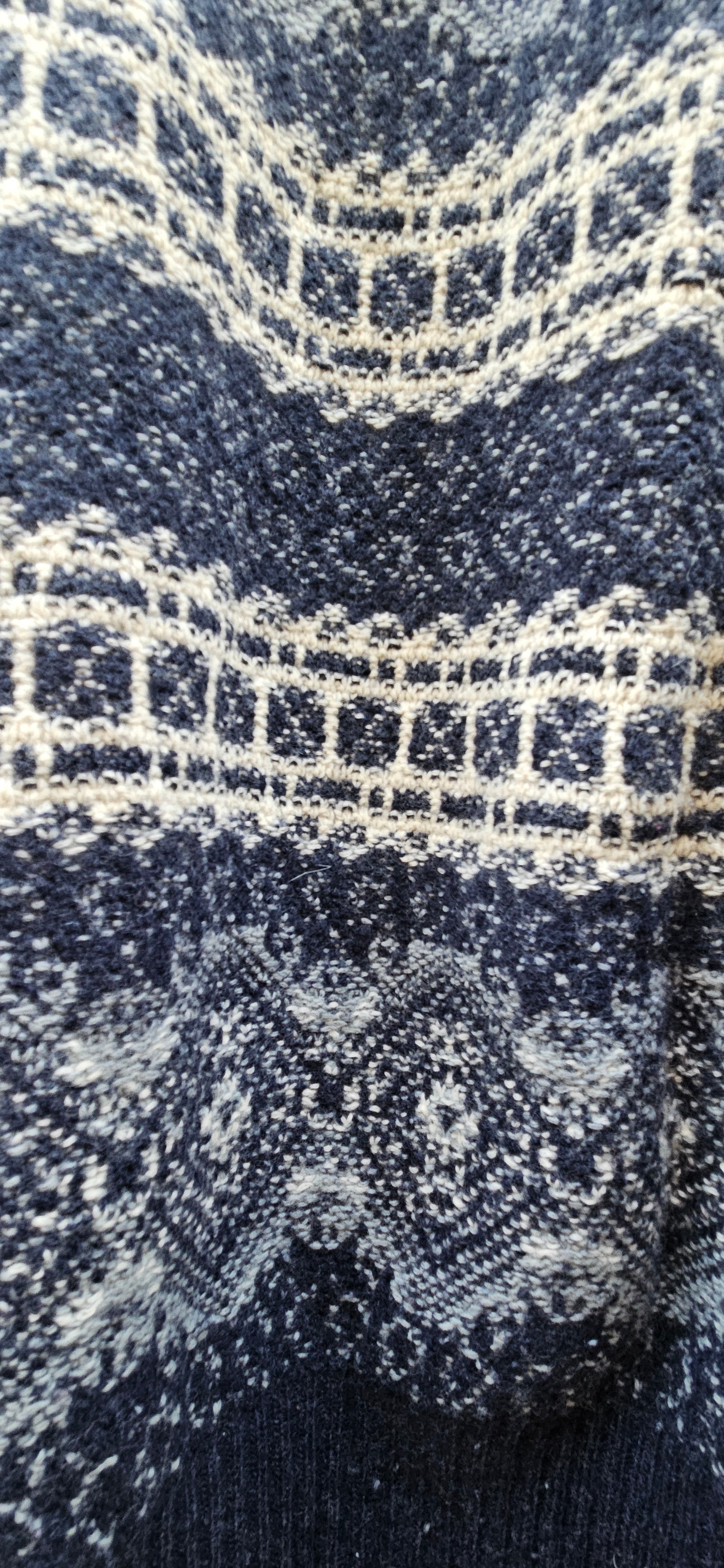 Vintage Nordic Pattern Sweater