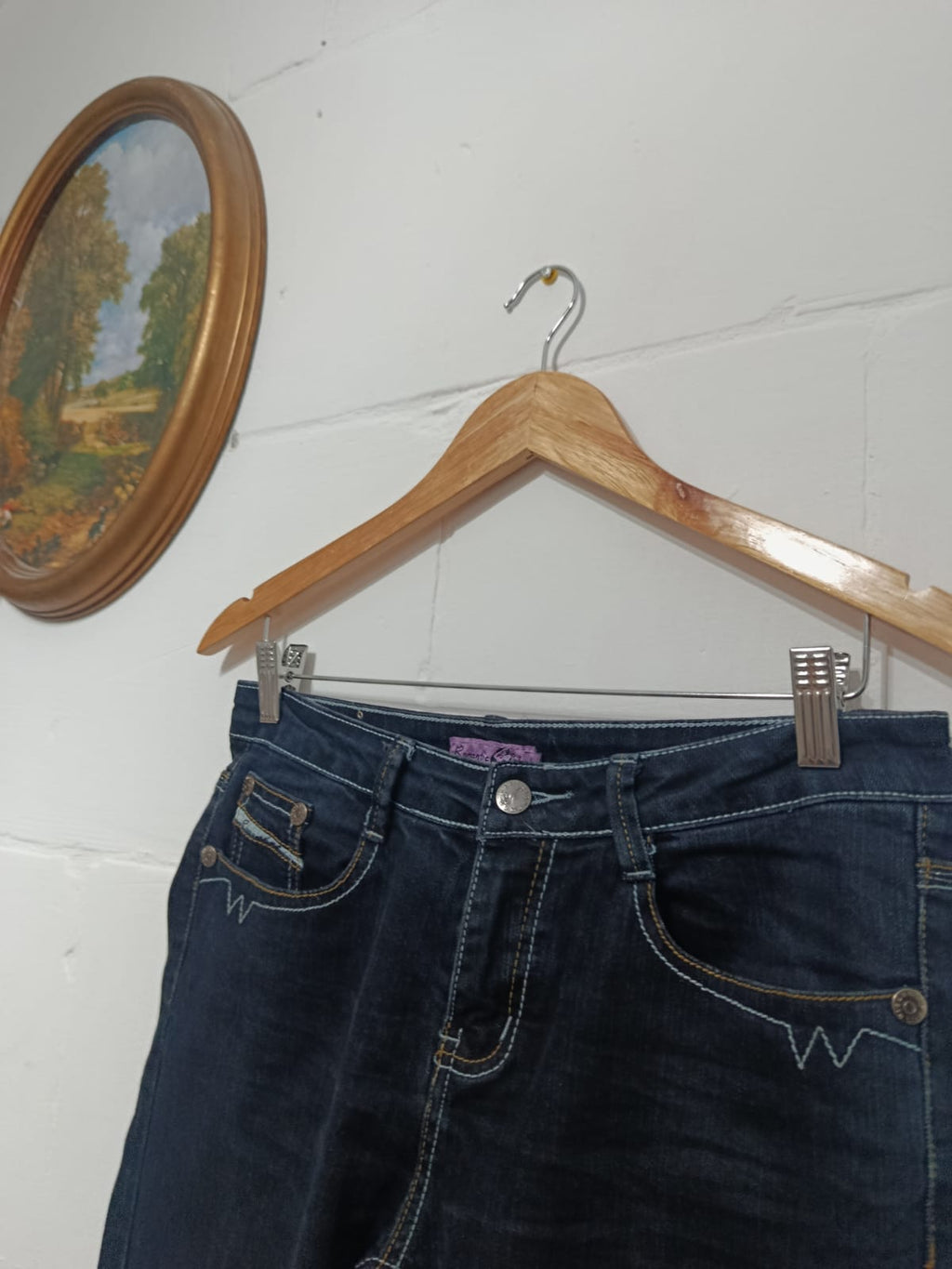 Denim 3/4 Jeans