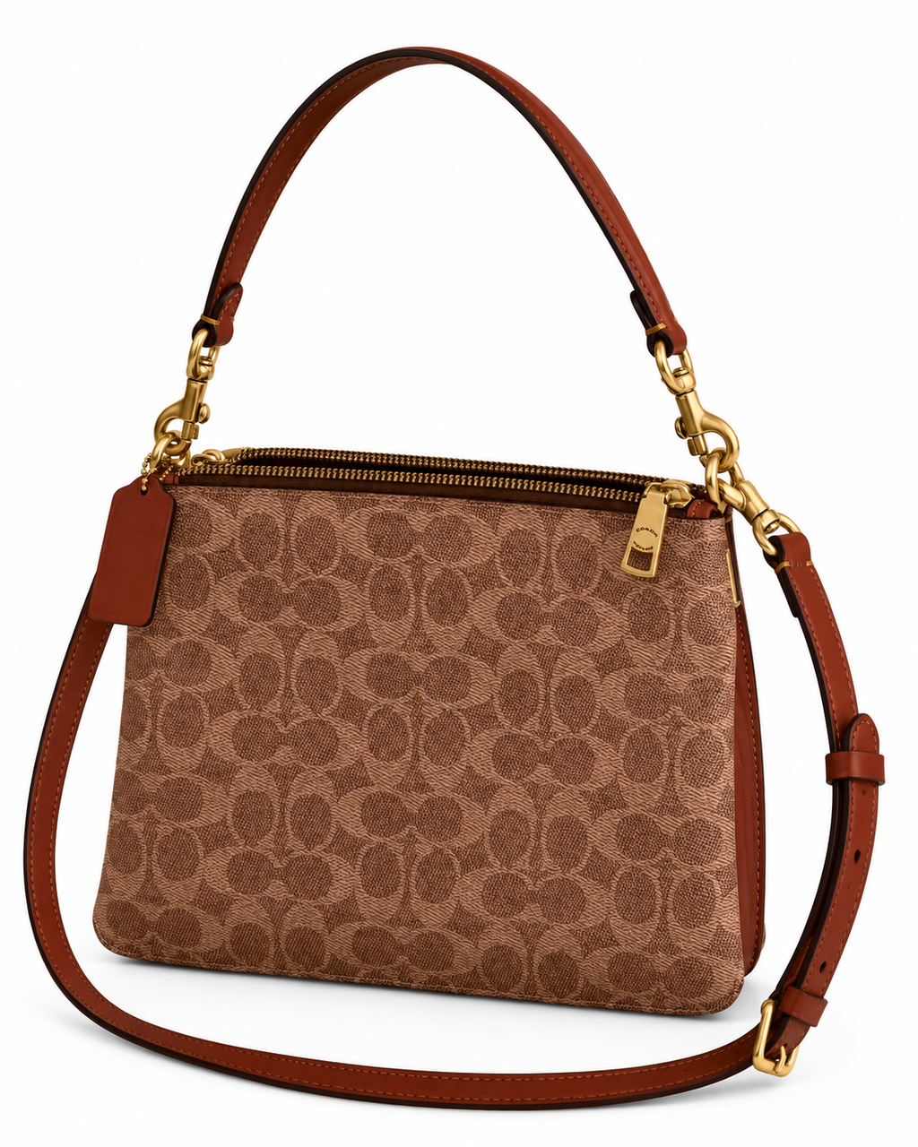 Coach Signature Crossbody/Shoulder Bag - Poppy's Closet