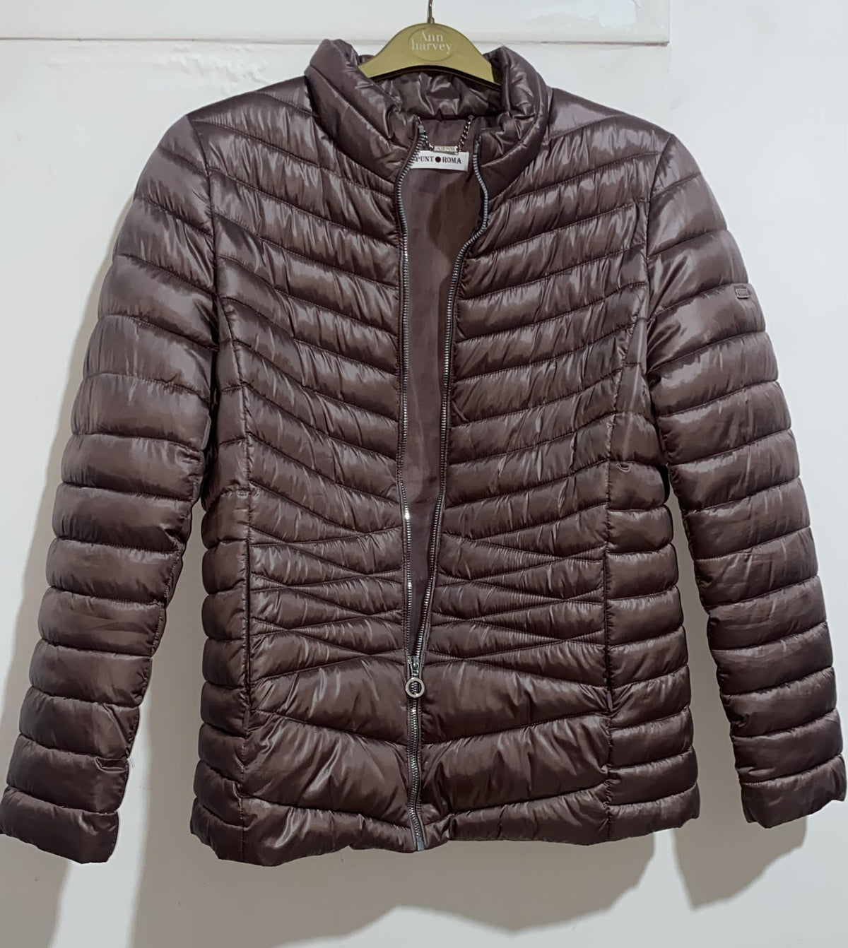 Punto Roma Brown Jacket - Ella's Closet