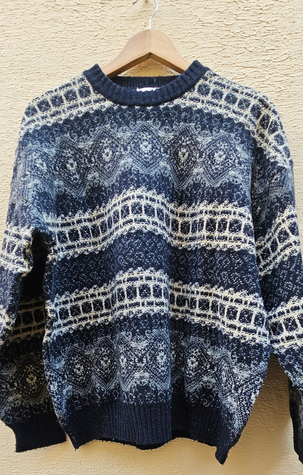 Vintage Nordic Pattern Sweater