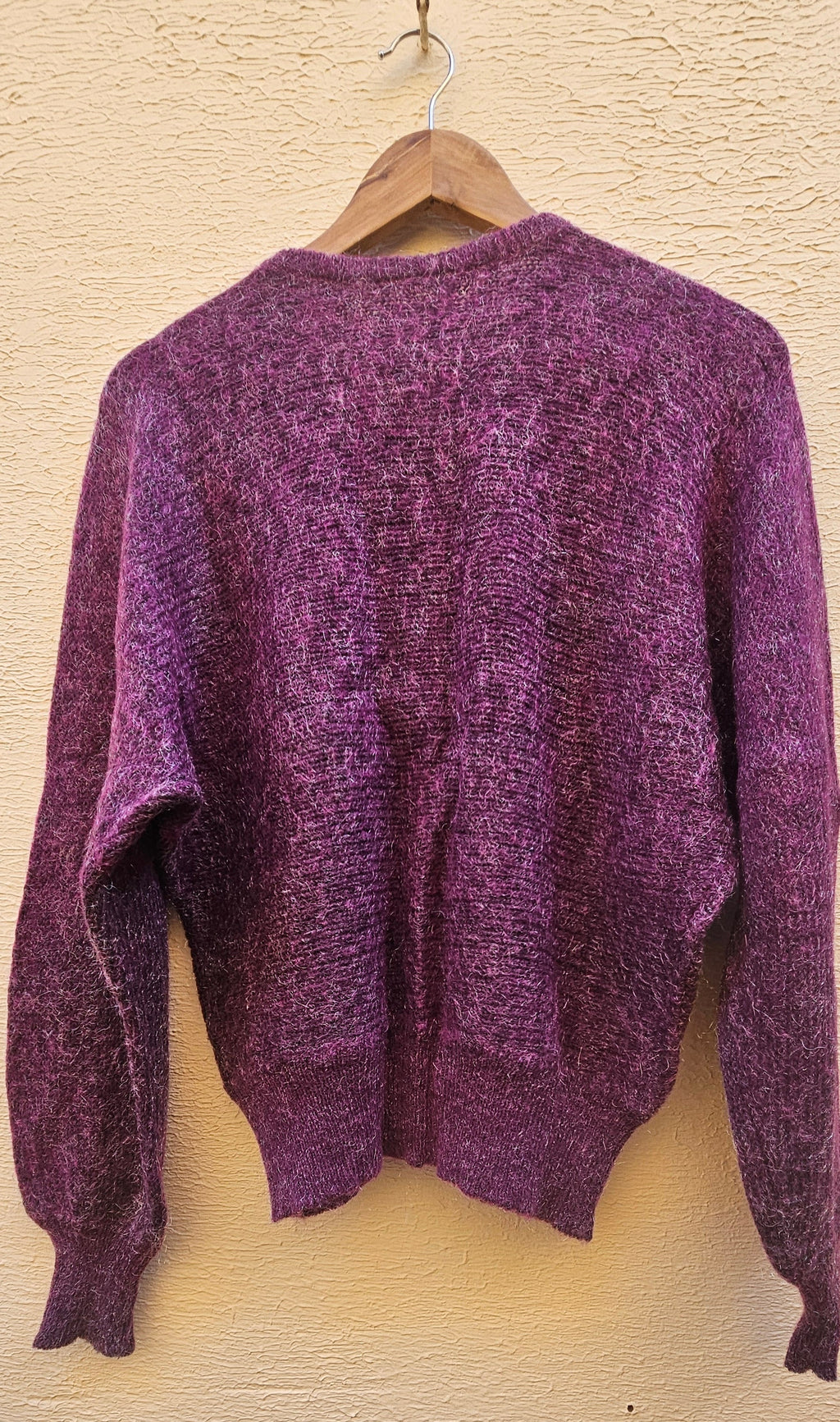 Purple Beaded Cardigan