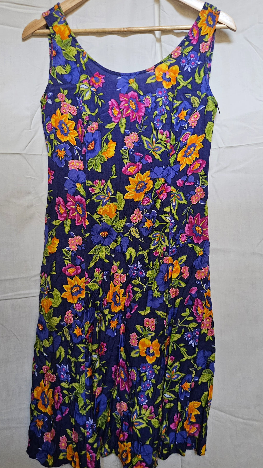 Blue Floral Dress