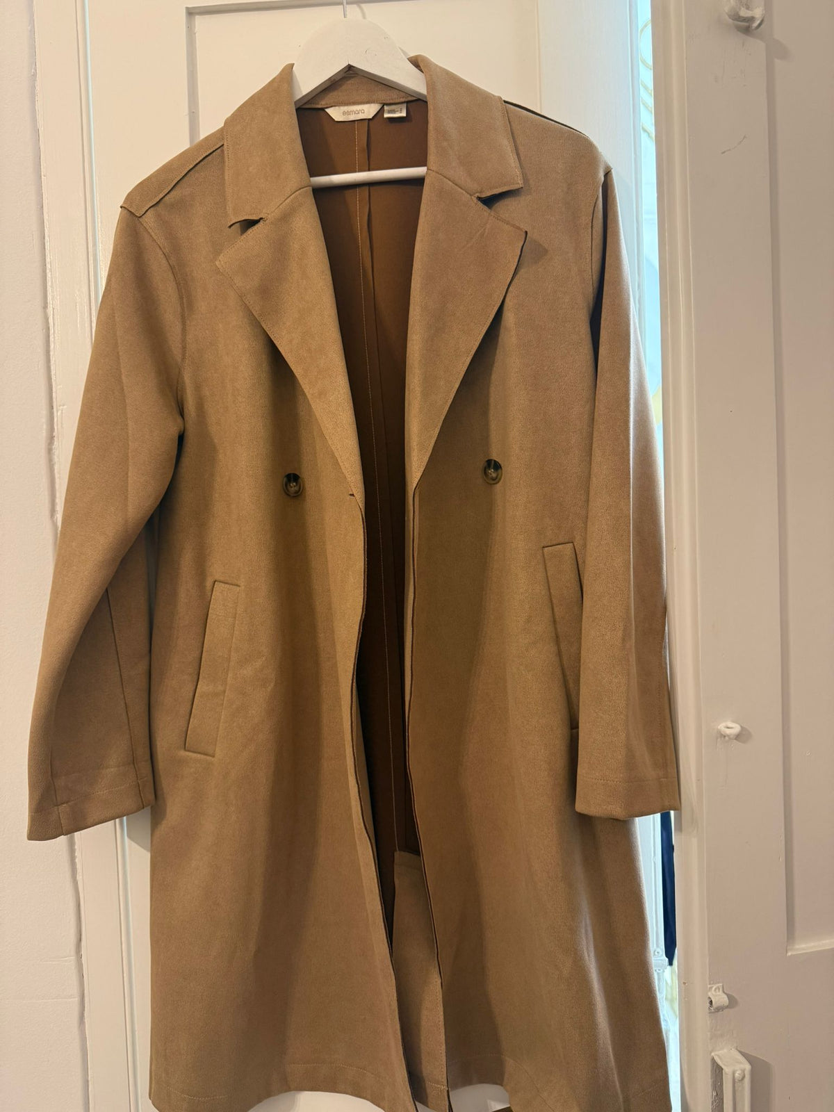 Esmara Camel Long Coat – Poppy's Closet