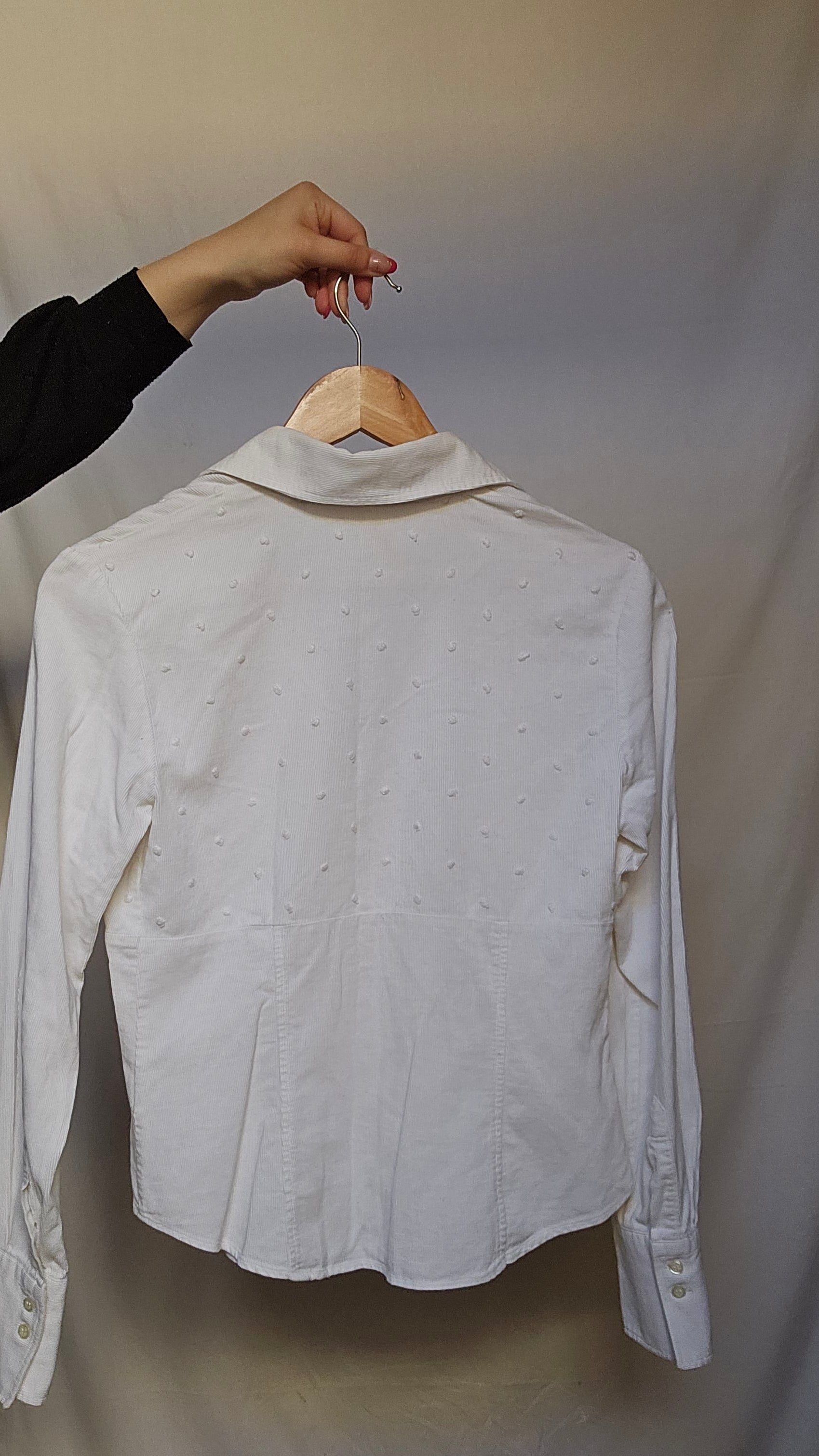 White Collared Shirt