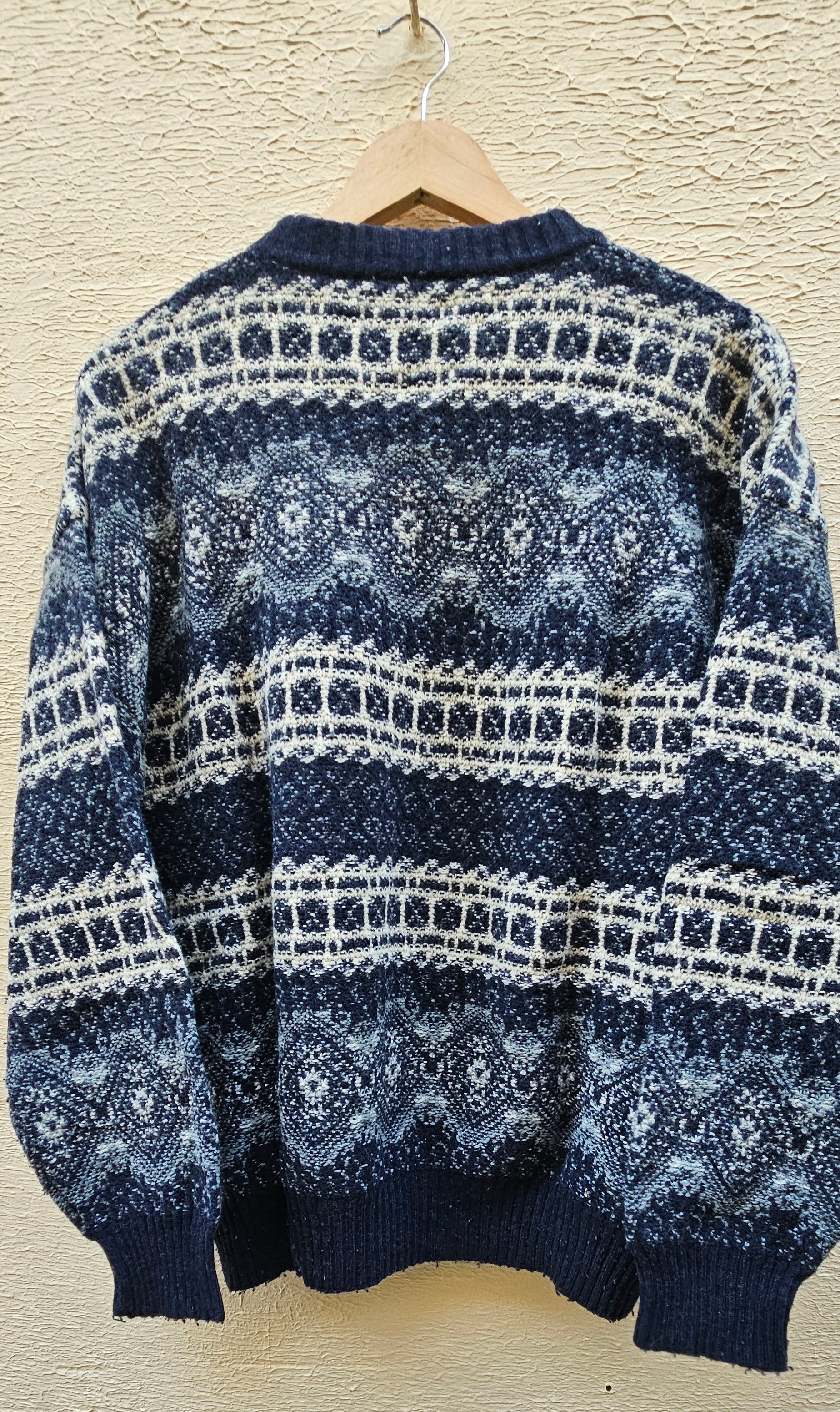 Vintage Nordic Pattern Sweater