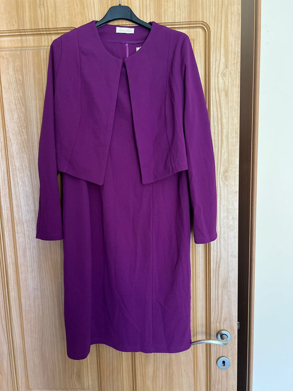 Magenta Dress & Jacket Two-Piece Set – Mireille's Closet