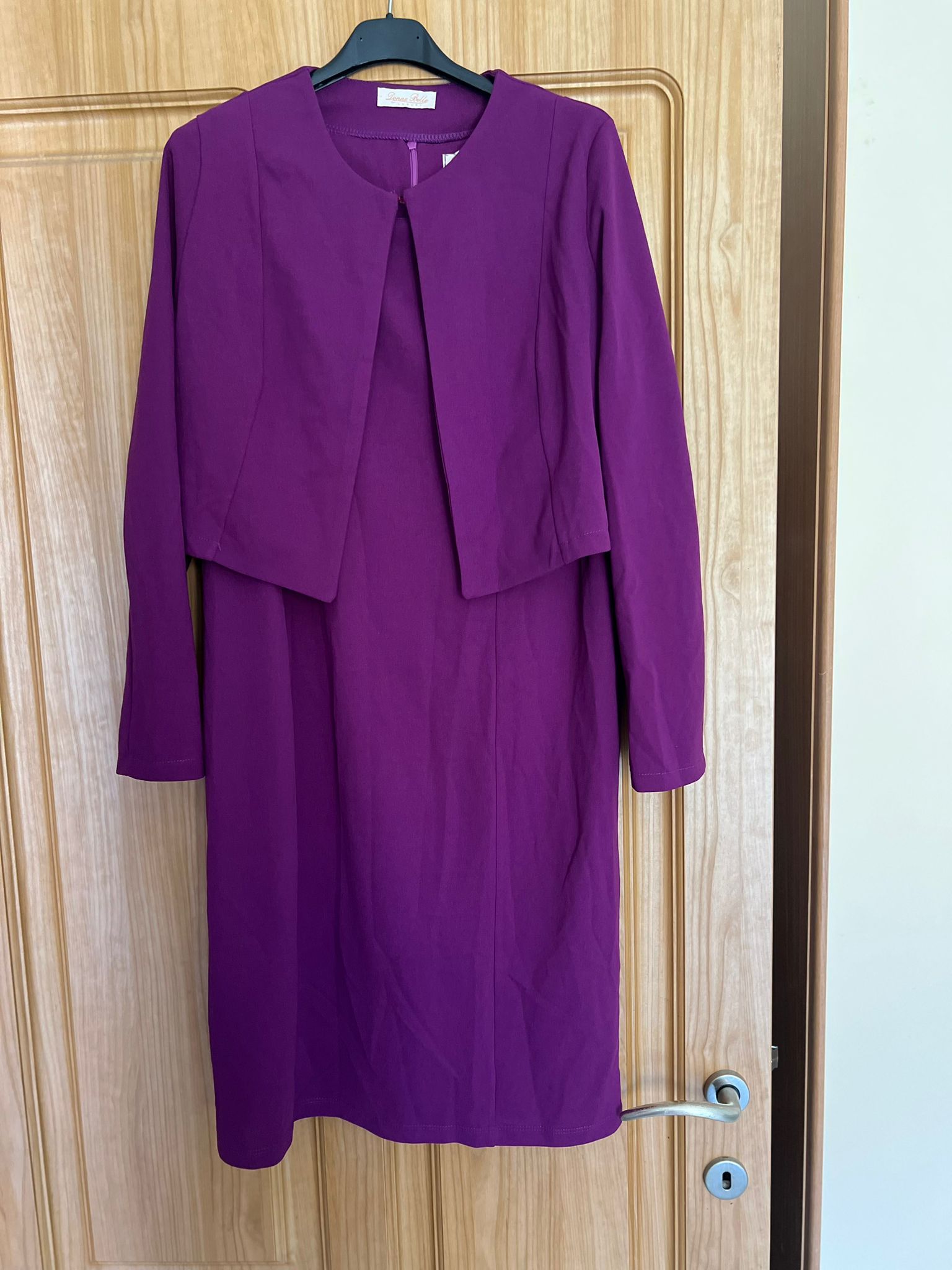 Magenta Dress & Jacket Two-Piece Set – Mireille's Closet