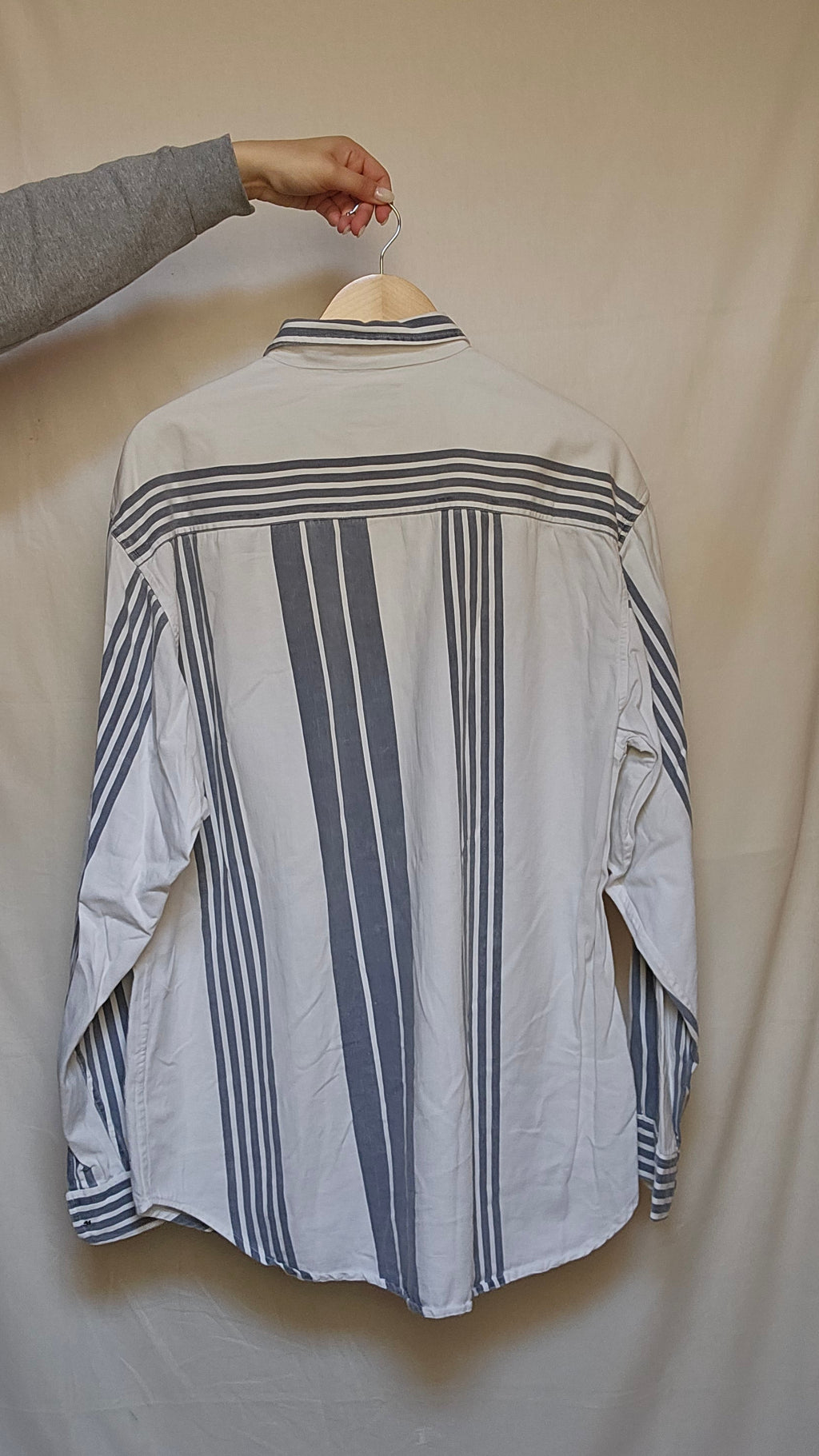 Vintage Stripe Button-Down Shirt
