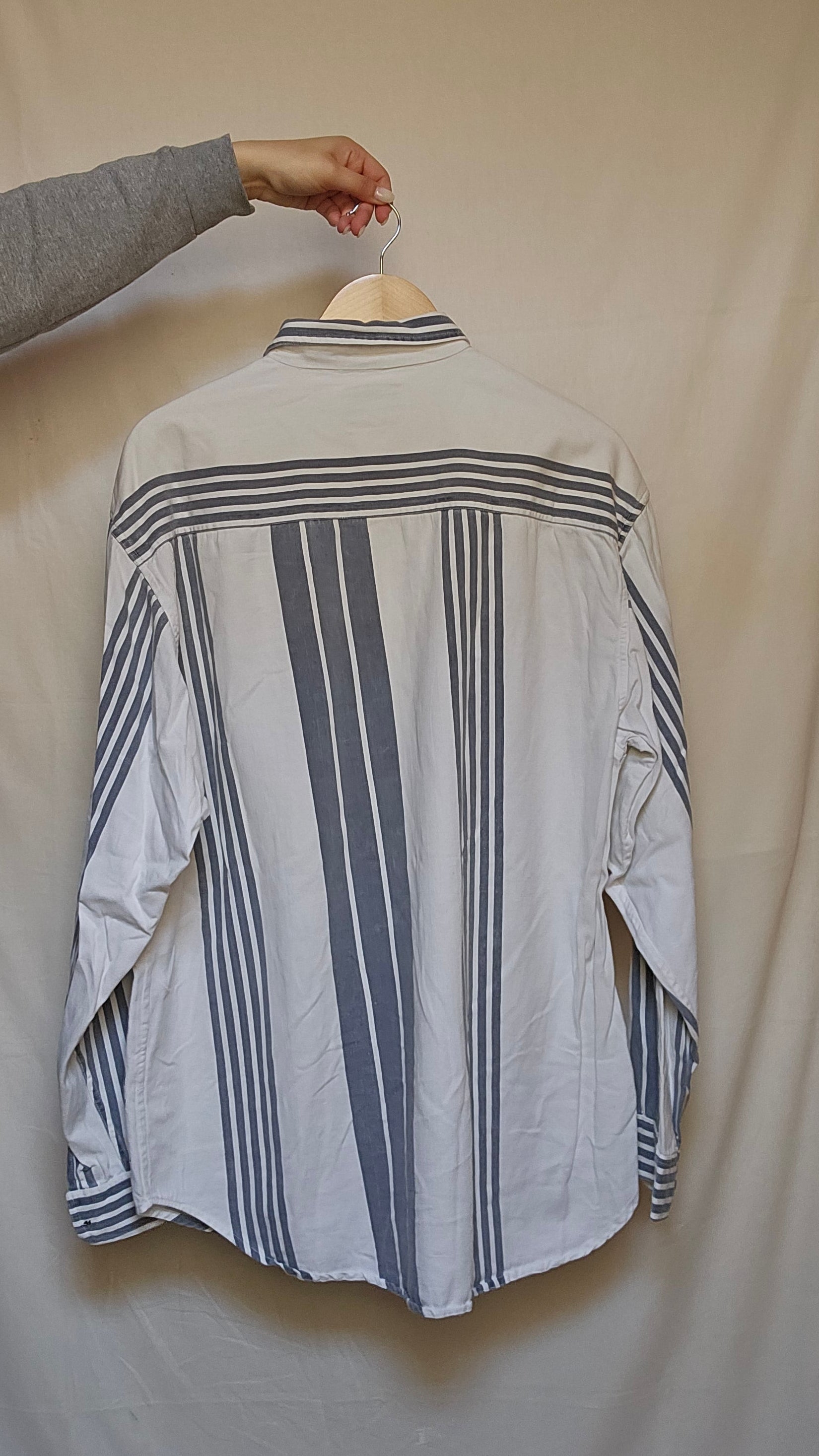 Vintage Stripe Button-Down Shirt