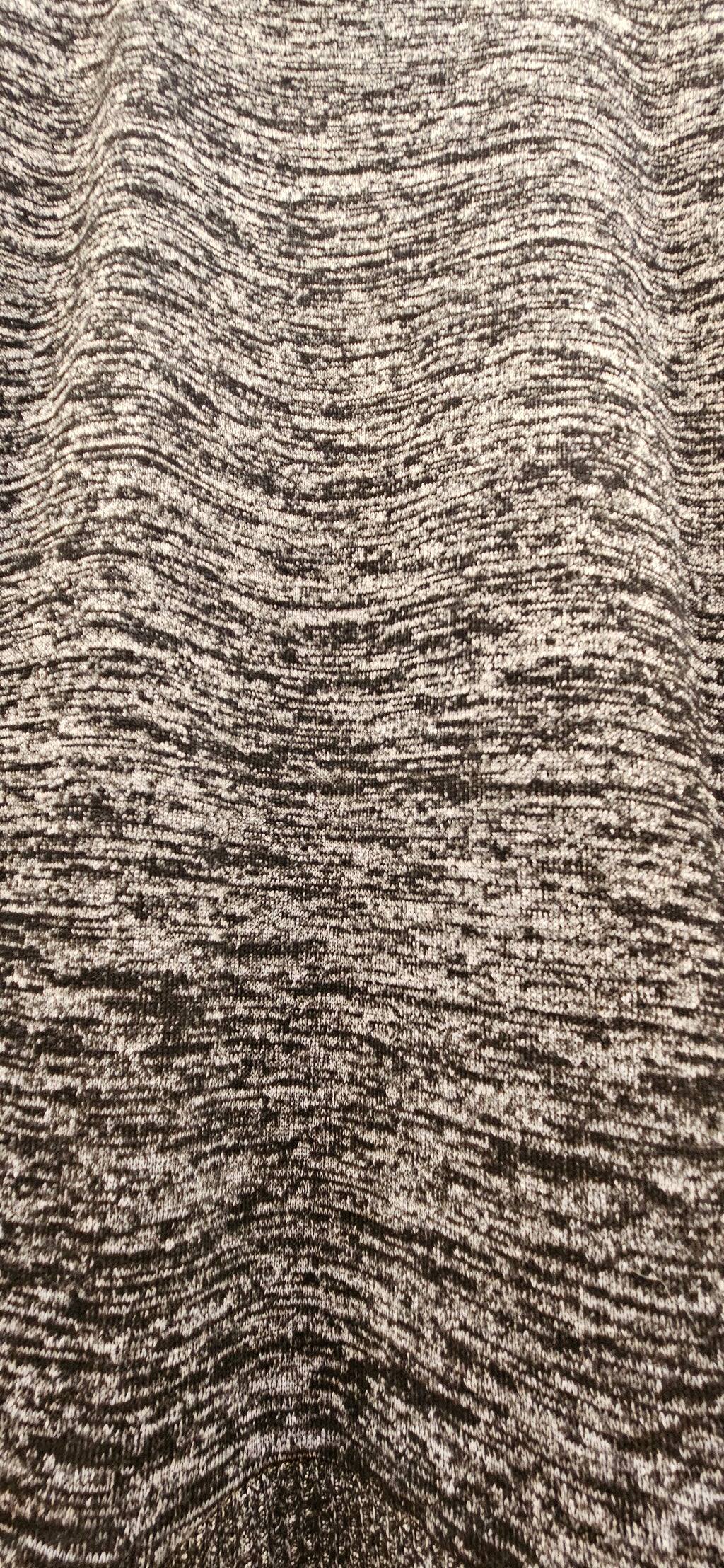 B/W Marled Crew Neck Sweater