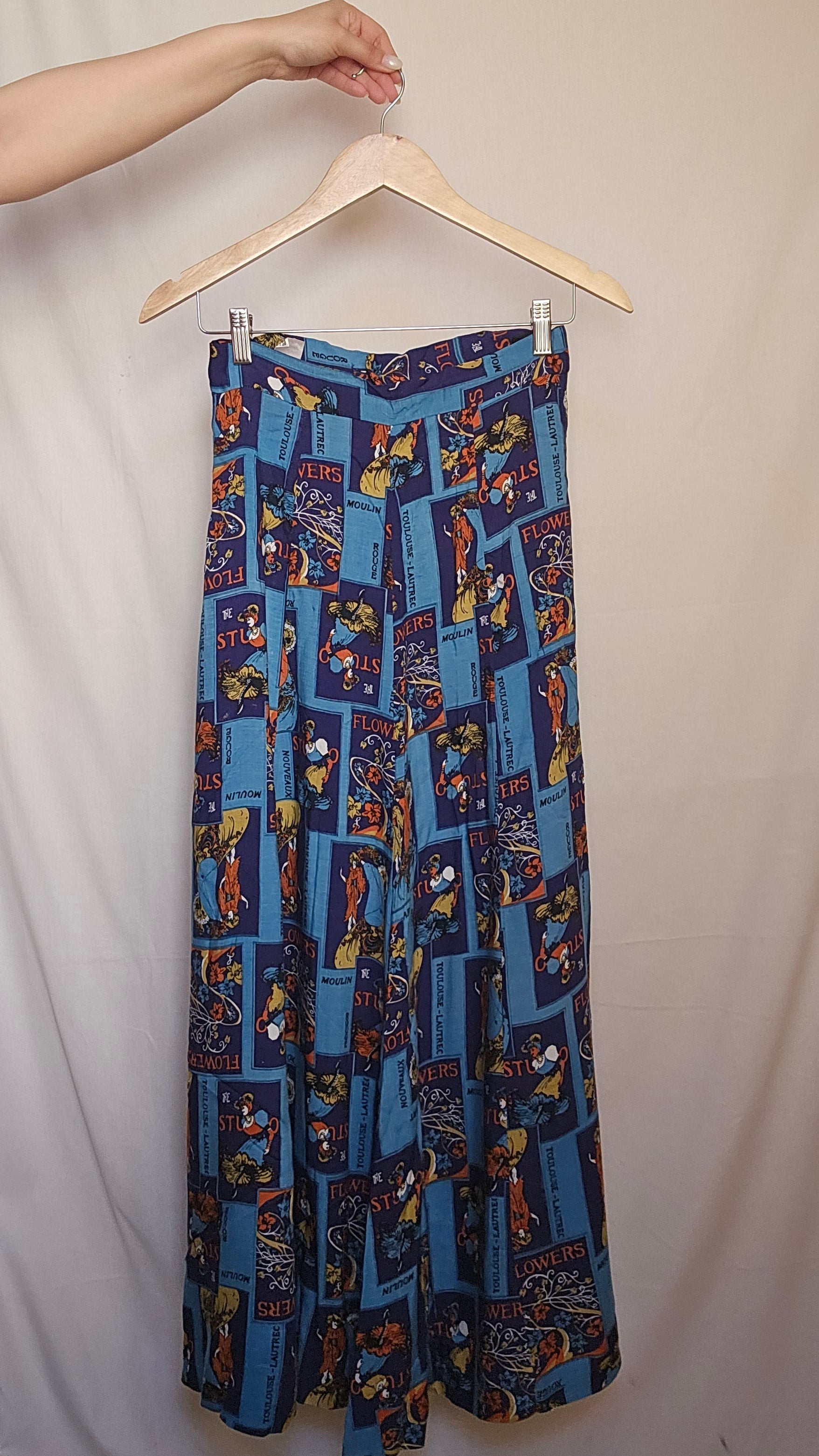 Divina of Switzerland Moulin Rouge Maxi Skirt