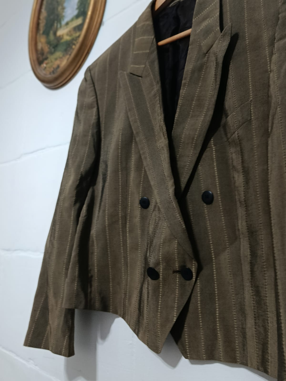 Vintage Pierre Lafitte  Double-Breasted Blazer