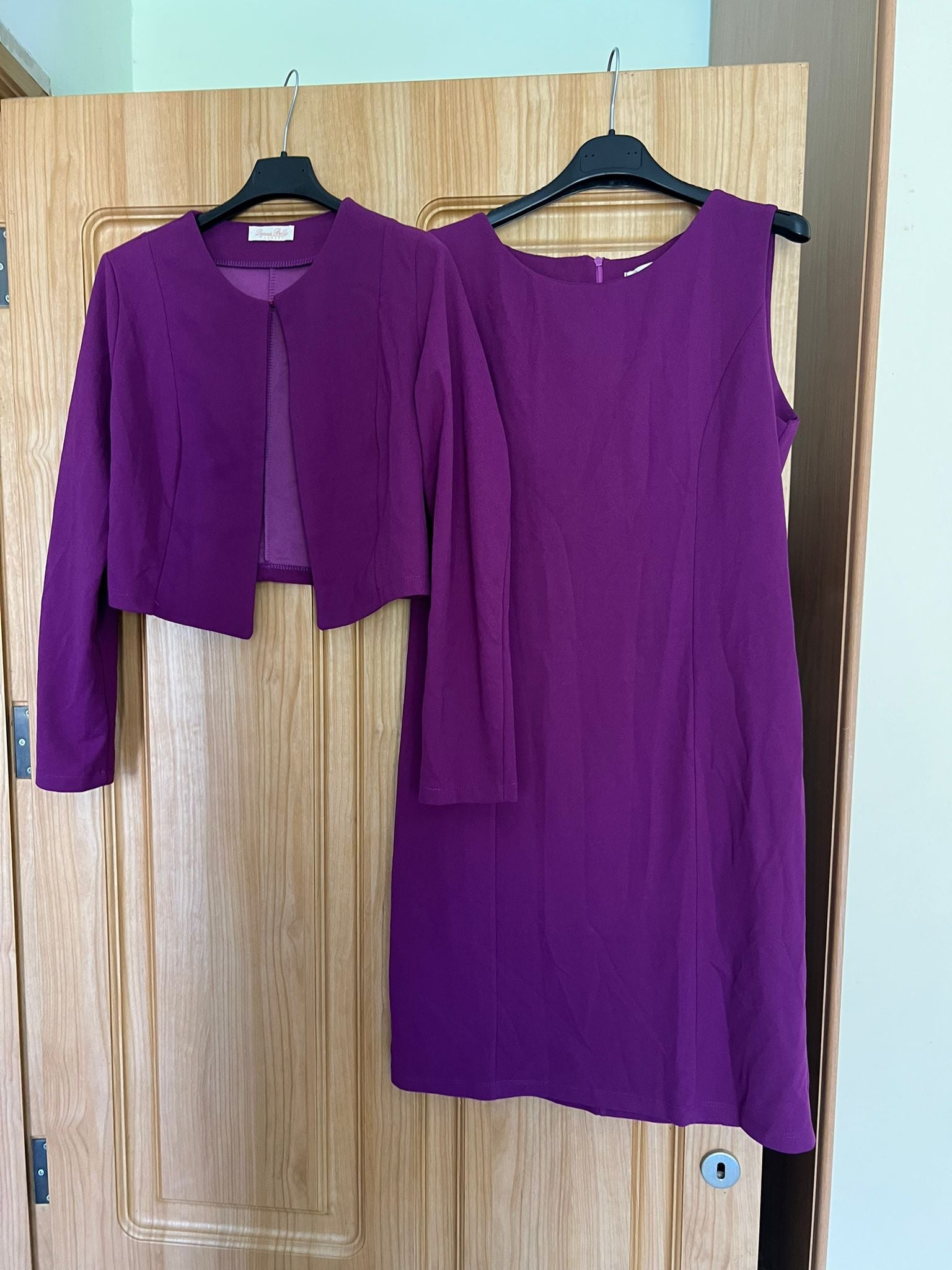 Magenta Dress & Jacket Two-Piece Set – Mireille's Closet