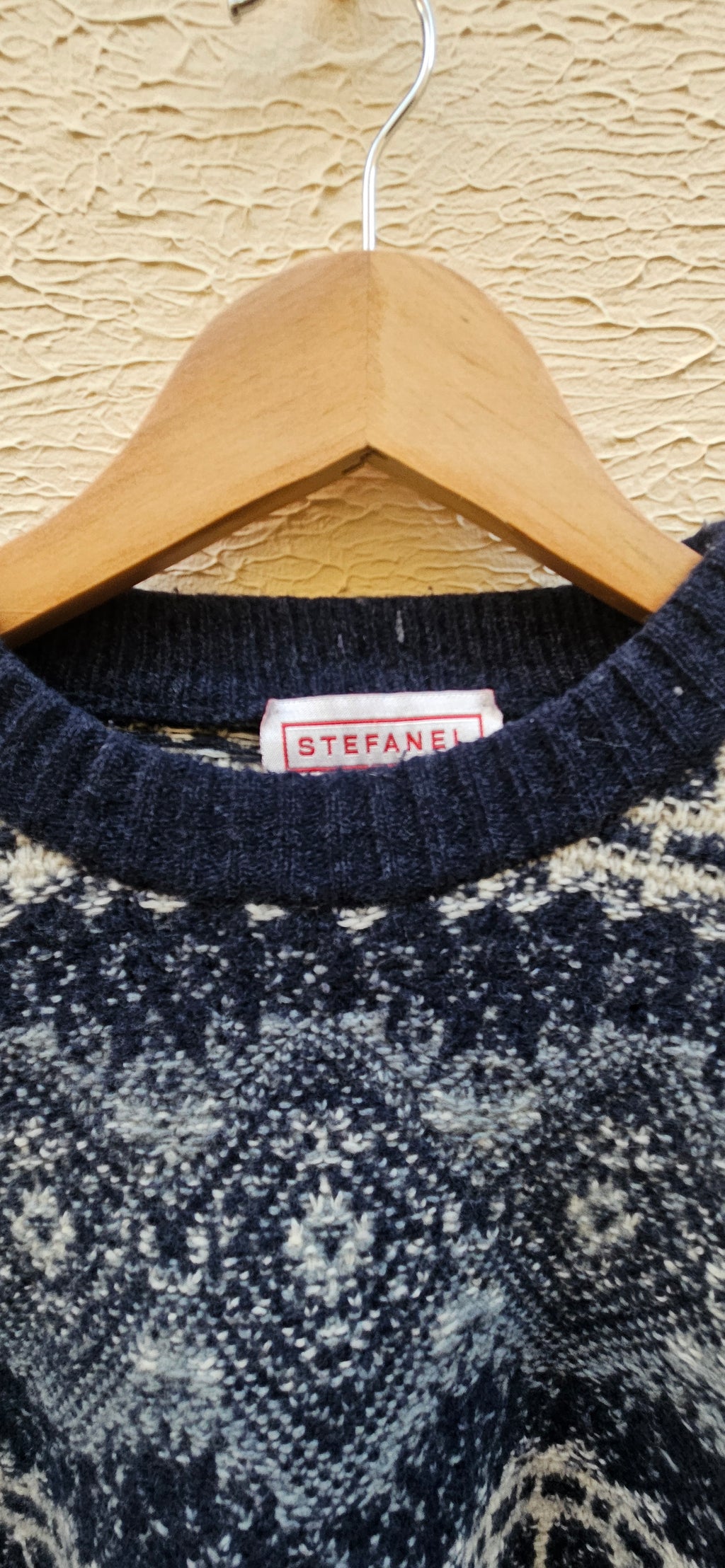 Vintage Nordic Pattern Sweater